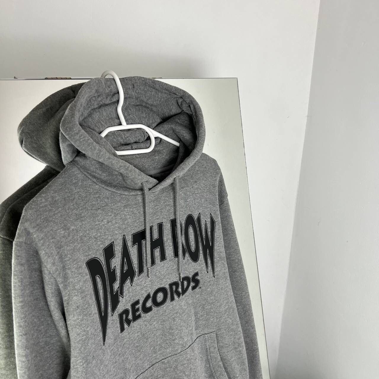 Death Row Records Crazy Vintage 💀 Death Row Records Hoodie Y2k Style Big Logo Size US XS / EU 42 / 0 - 2 Thumbnail