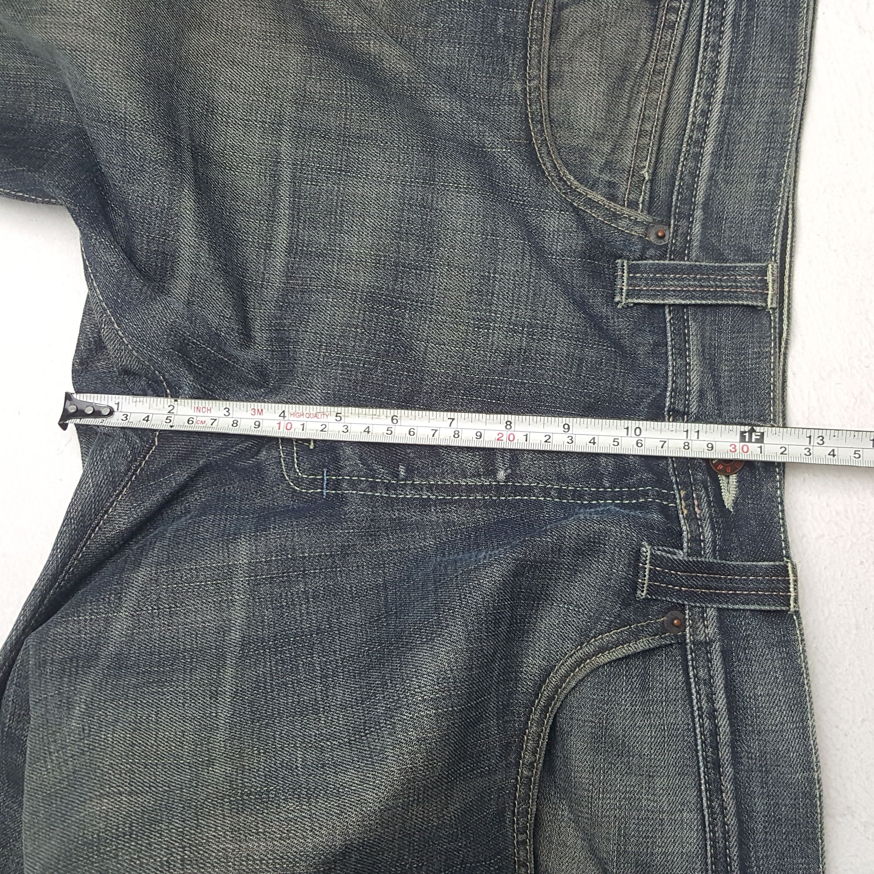 Evisu × Puma × Vintage Vintage Evisu Puma Japanese Brand Daicock Custom Denim Jeans Size US 37 - 10 Thumbnail