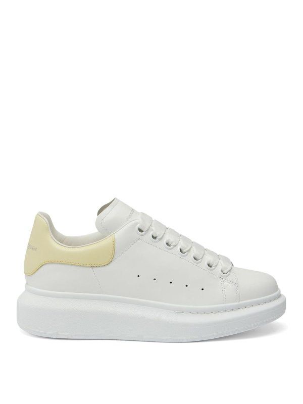 Alexander McQueen o1w1db10925 Oversized Sneaker in White Size US 5 / IT 35 - 1 Thumbnail