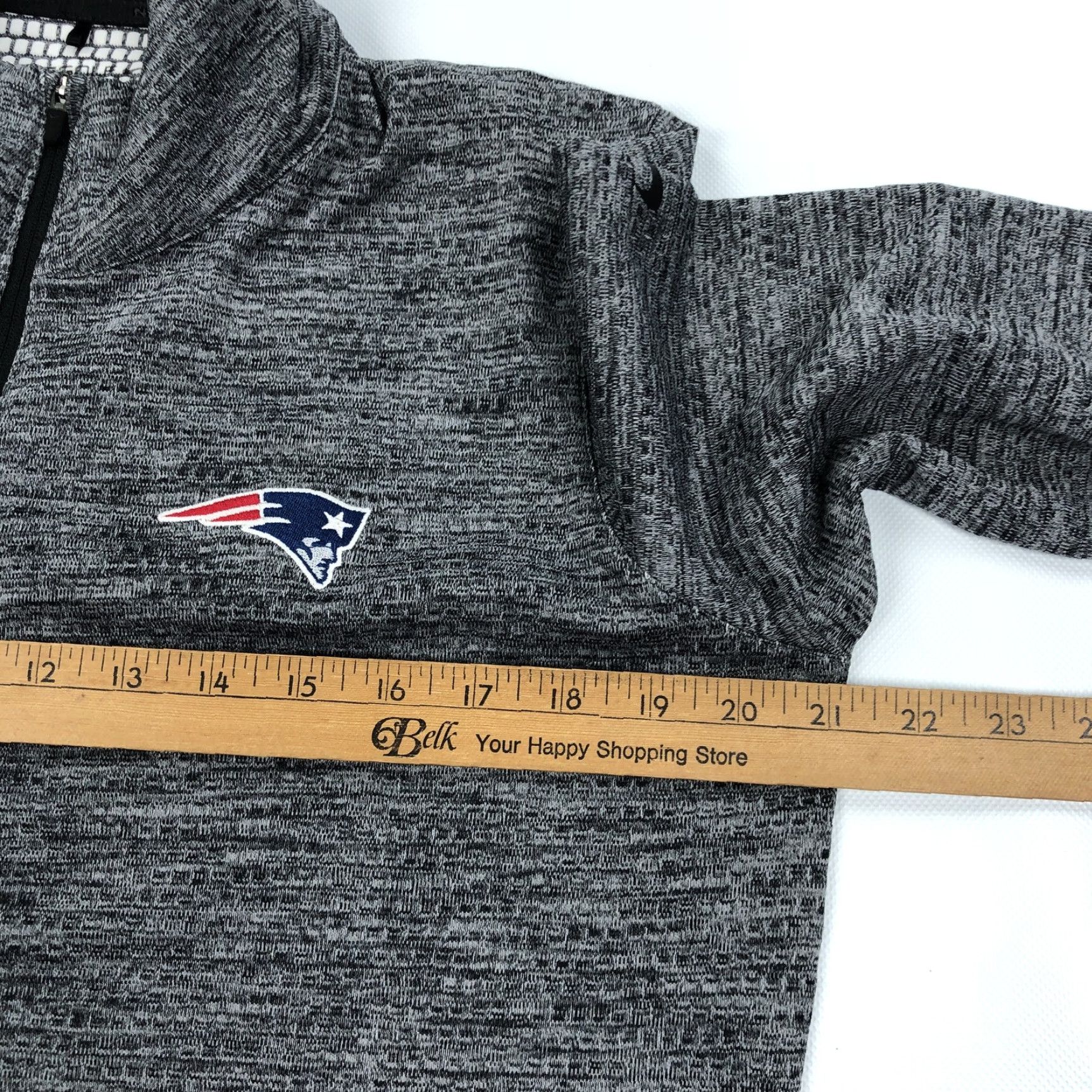 Nike VINTAGE Nike Golf New England Patriots Full Zip Activewear Jacket Womens Heather Grey XL Size XL / US 12-14 / IT 48-50 - 6 Thumbnail