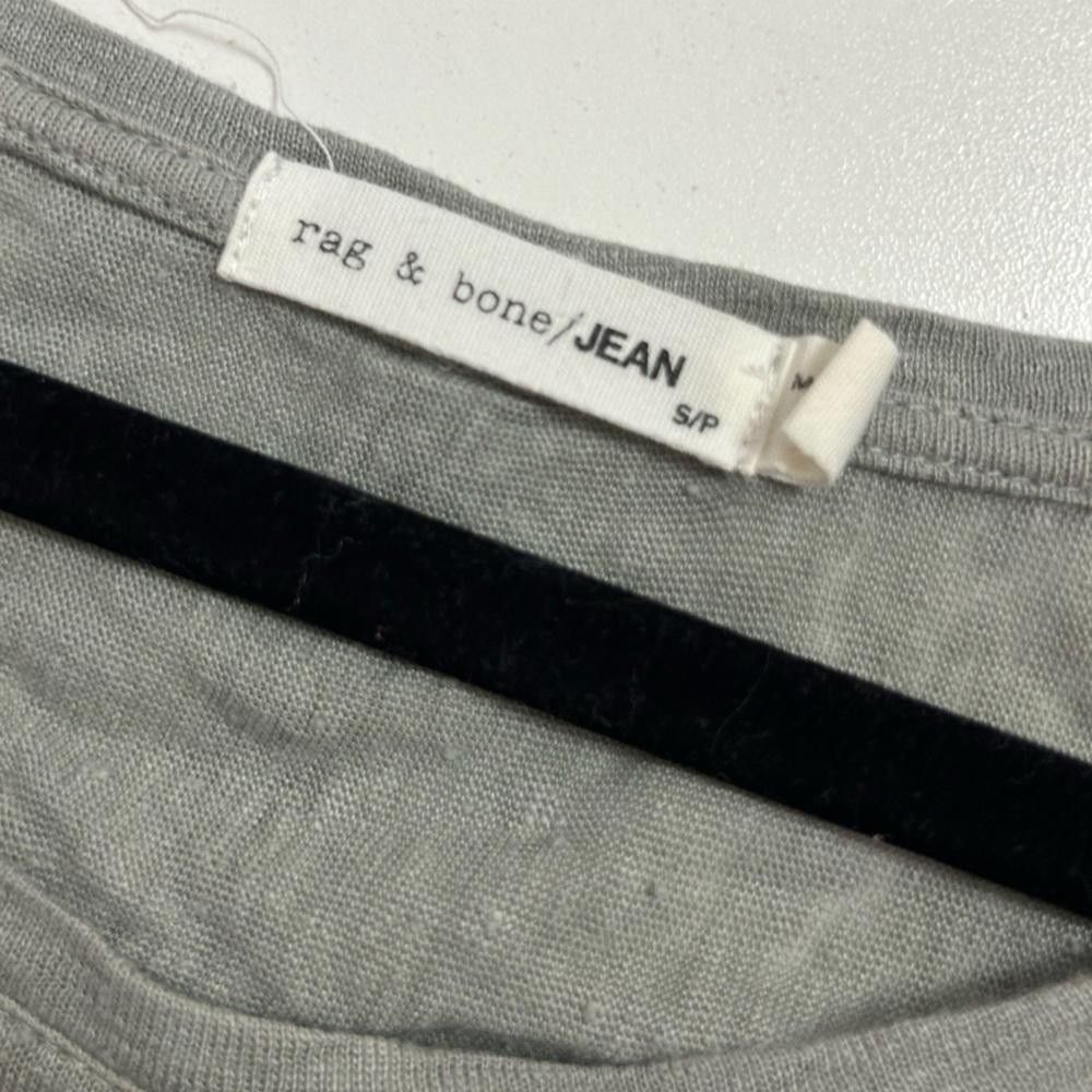 Rag & Bone rag & bone l Gray Linen Oversized Tee Small Size S / US 4 / IT 40 - 7 Thumbnail