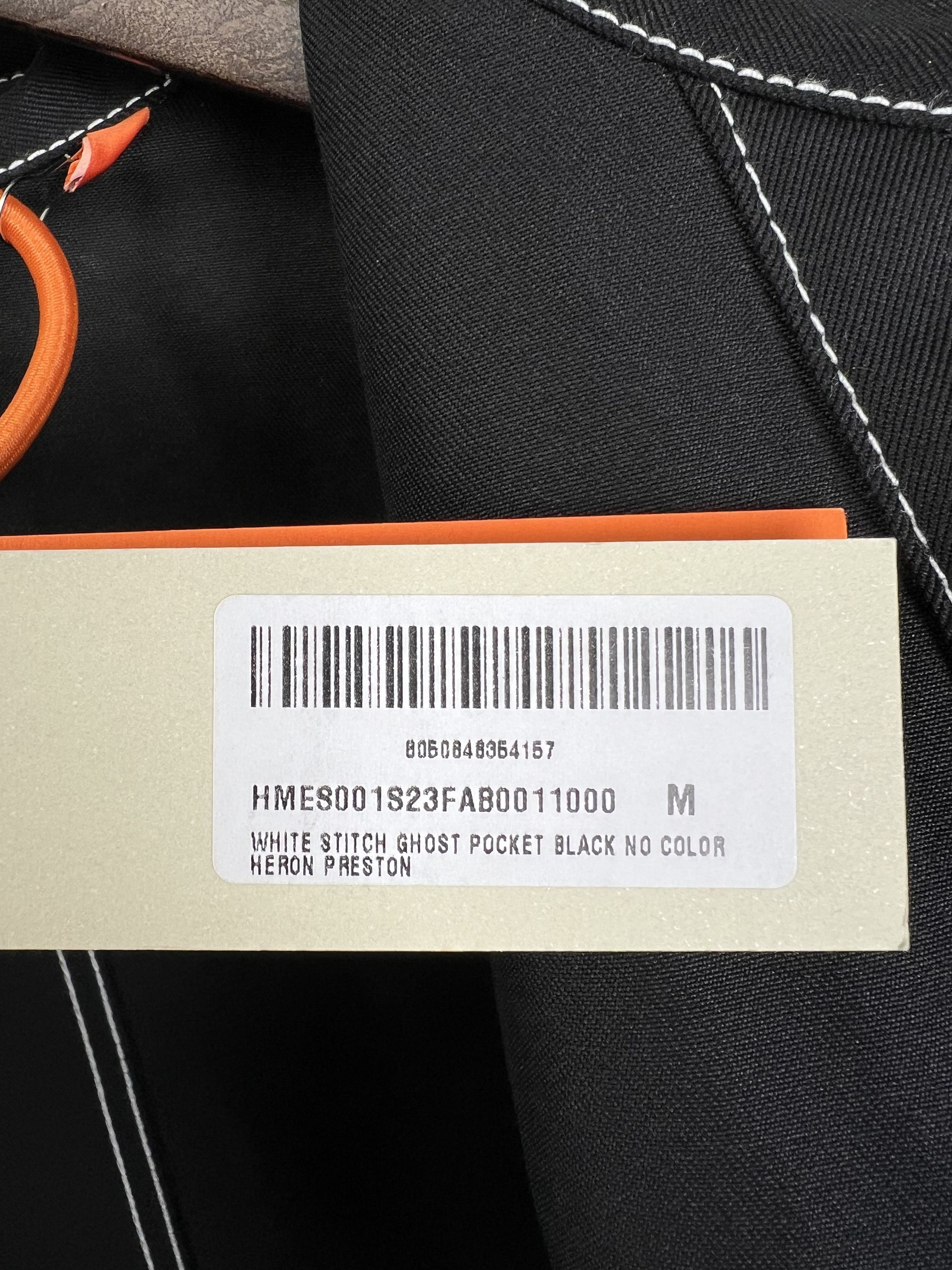 Heron Preston Brand New WHITE STITCH GHOST POCKET JKT Jacket Size US M / EU 48-50 / 2 - 7 Thumbnail