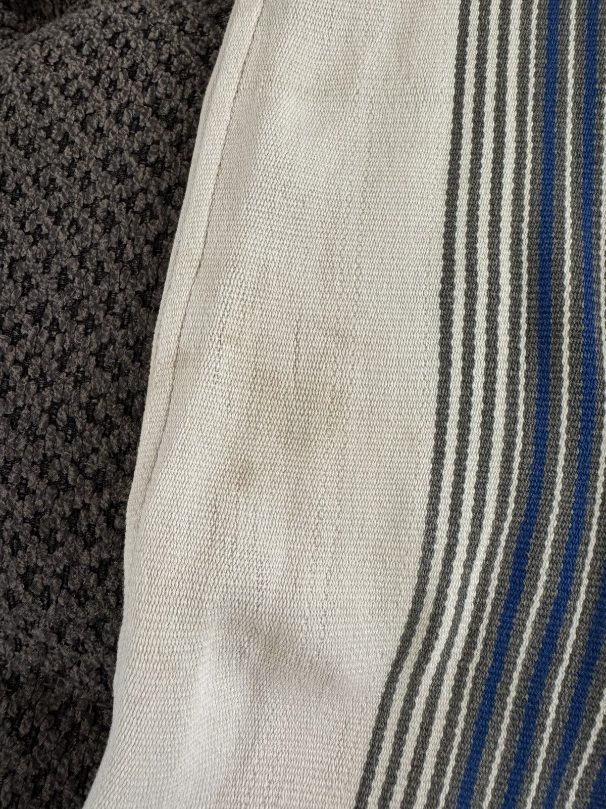 Bode BODE Early Collection 01423 Stripe Shirt Cotton Fringe L/XL Size US L / EU 52-54 / 3 - 4 Thumbnail
