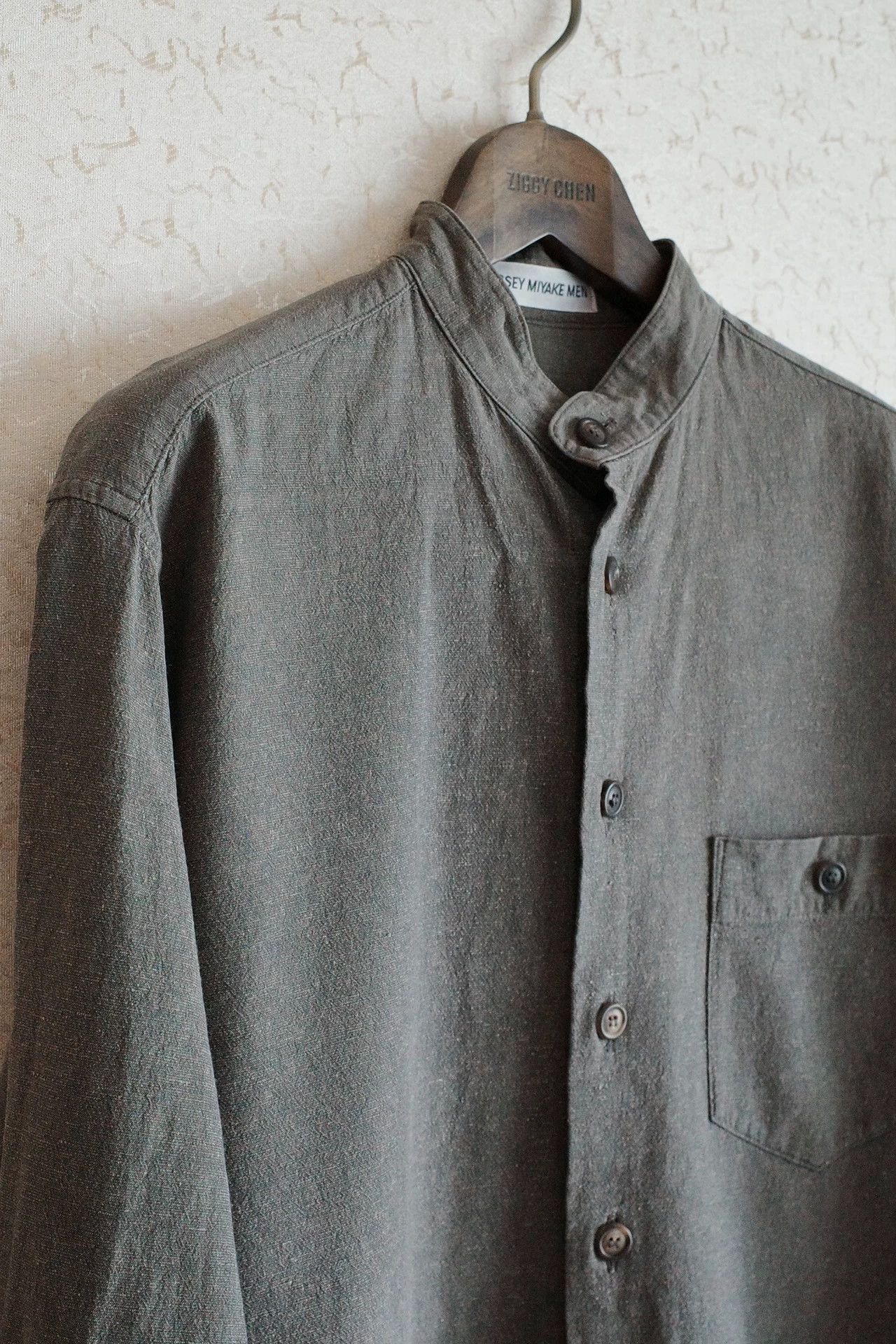Issey Miyake Issey Miyake Men 90s Tussah Silk Blend Shirt Size US S / EU 44-46 / 1 - 4 Thumbnail