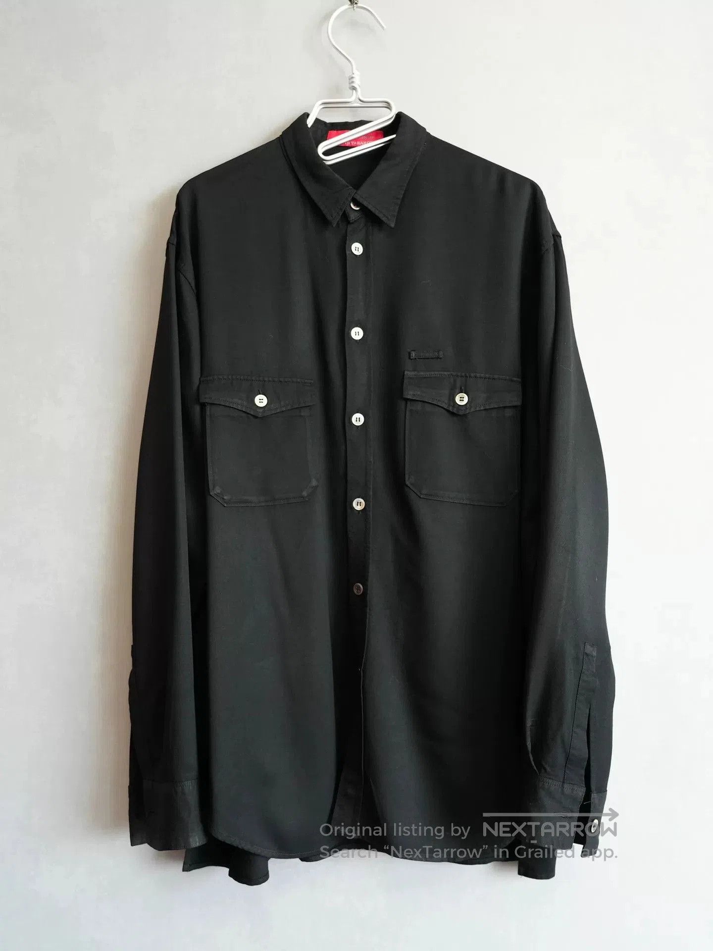 Yohji Yamamoto Yohji Yamamoto Y's for men 90SS silk shirt. Size US M / EU 48-50 / 2 - 1 Thumbnail