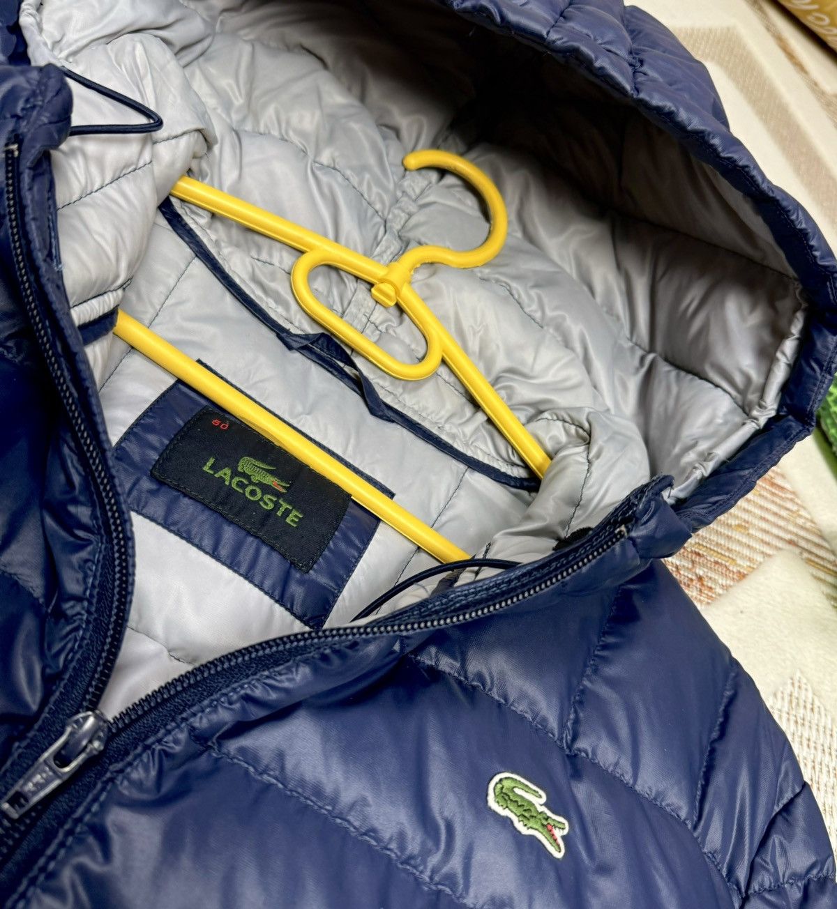 Lacoste Lacoste micro puffer Size US M / EU 48-50 / 2 - 6 Thumbnail