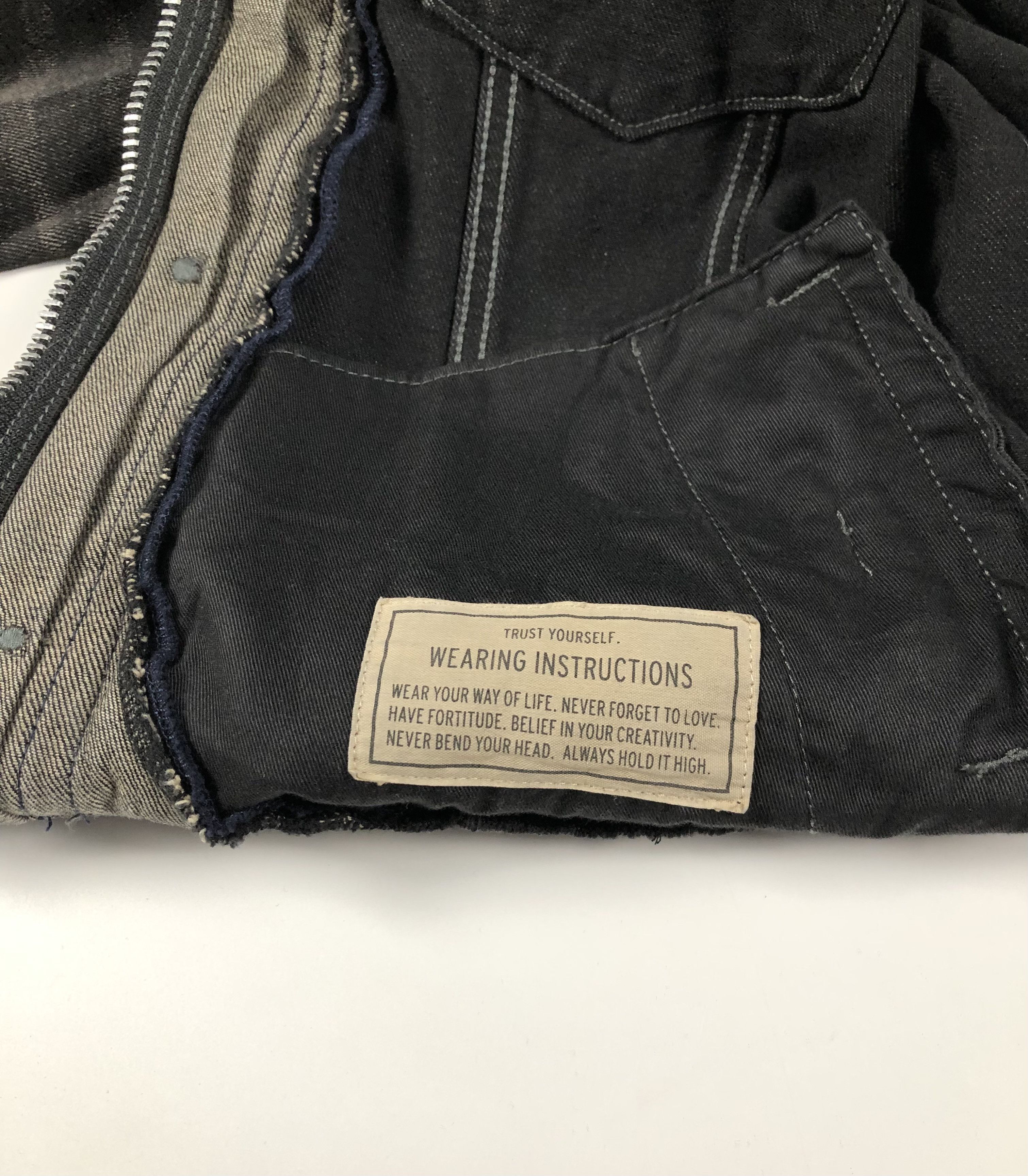 Maison MIHARA YASUHIRO Maison Mihara Yasuhiro Triple Layered Denim Jacket Size US M / EU 48-50 / 2 - 12 Thumbnail