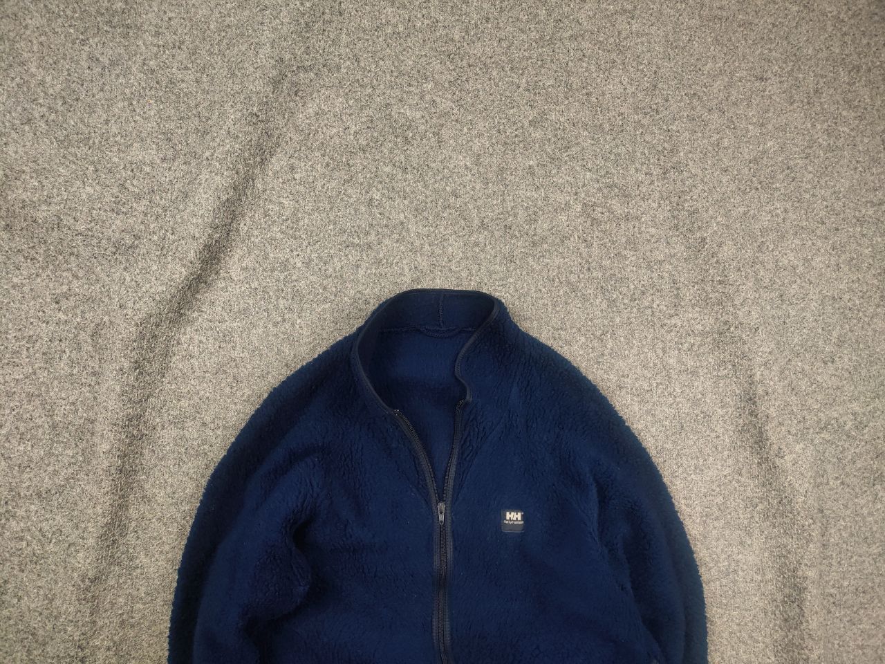 Helly Hansen Vintage 80s Helly Hansen Deep Pile Sherpa Fleece Navy Jacket Size US M / EU 48-50 / 2 - 1 Thumbnail