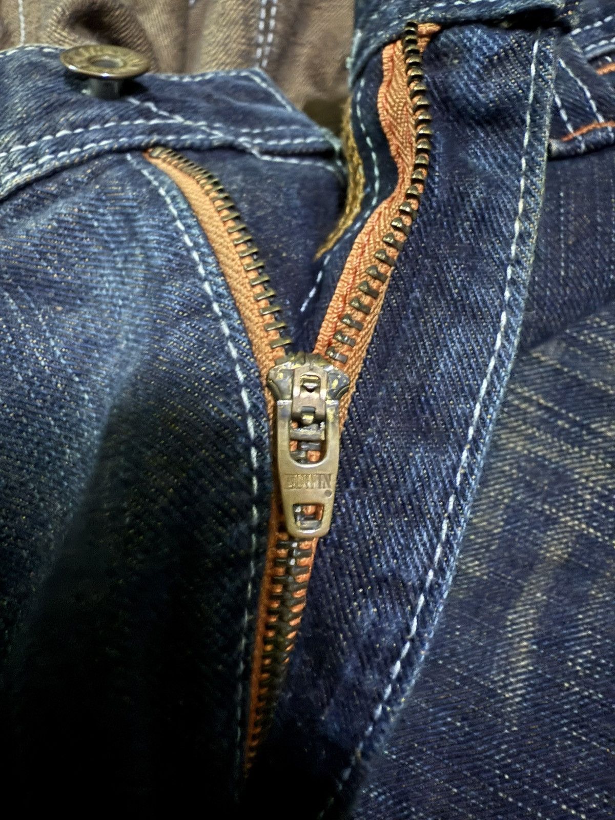 Edwin 🔥Vtg Flare Edwin Xvs Carpenter Denim Size US 36 / EU 52 - 9 Thumbnail