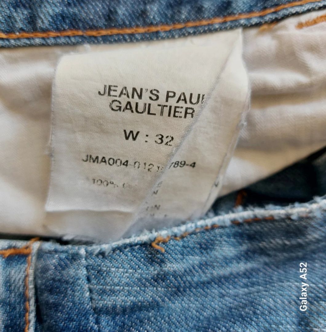 Jean Paul Gaultier JPG Slim Distressed Jeans Size US 32 / EU 48 - 5 Thumbnail