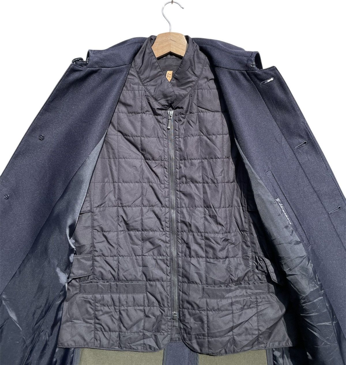 Mr. Junko RARE🔥 Navy Blue Mr. Junko London Trench Coat Jacket Size US S / EU 44-46 / 1 - 6 Thumbnail
