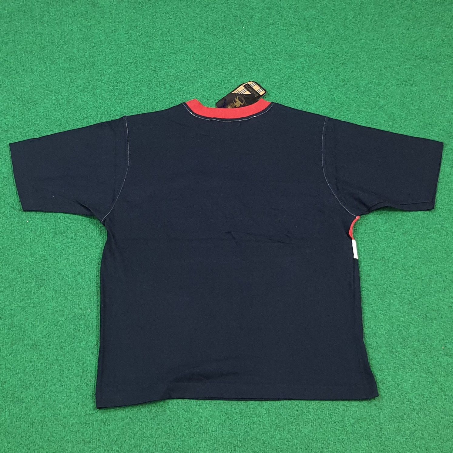 Burberry Vintage Burberrys London Stripe Deadstock Tshirt C299N13 Size US M / EU 48-50 / 2 - 3 Thumbnail