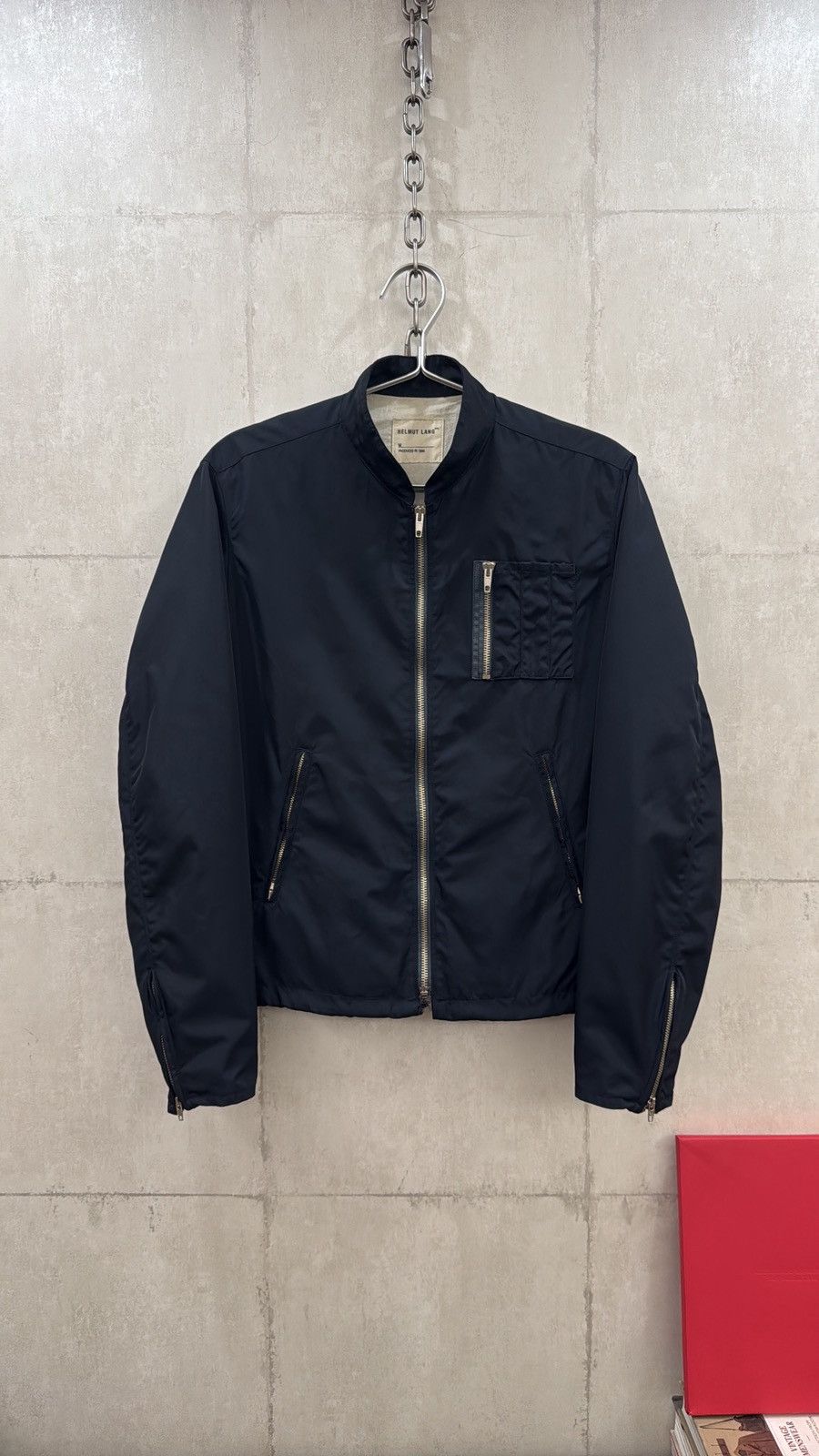 ジャケット・アウター HELMUT LANG SS1996 Zip Up Nylon Jacket HELMUT LANG SS1996 Zip Up Nylon Jacket