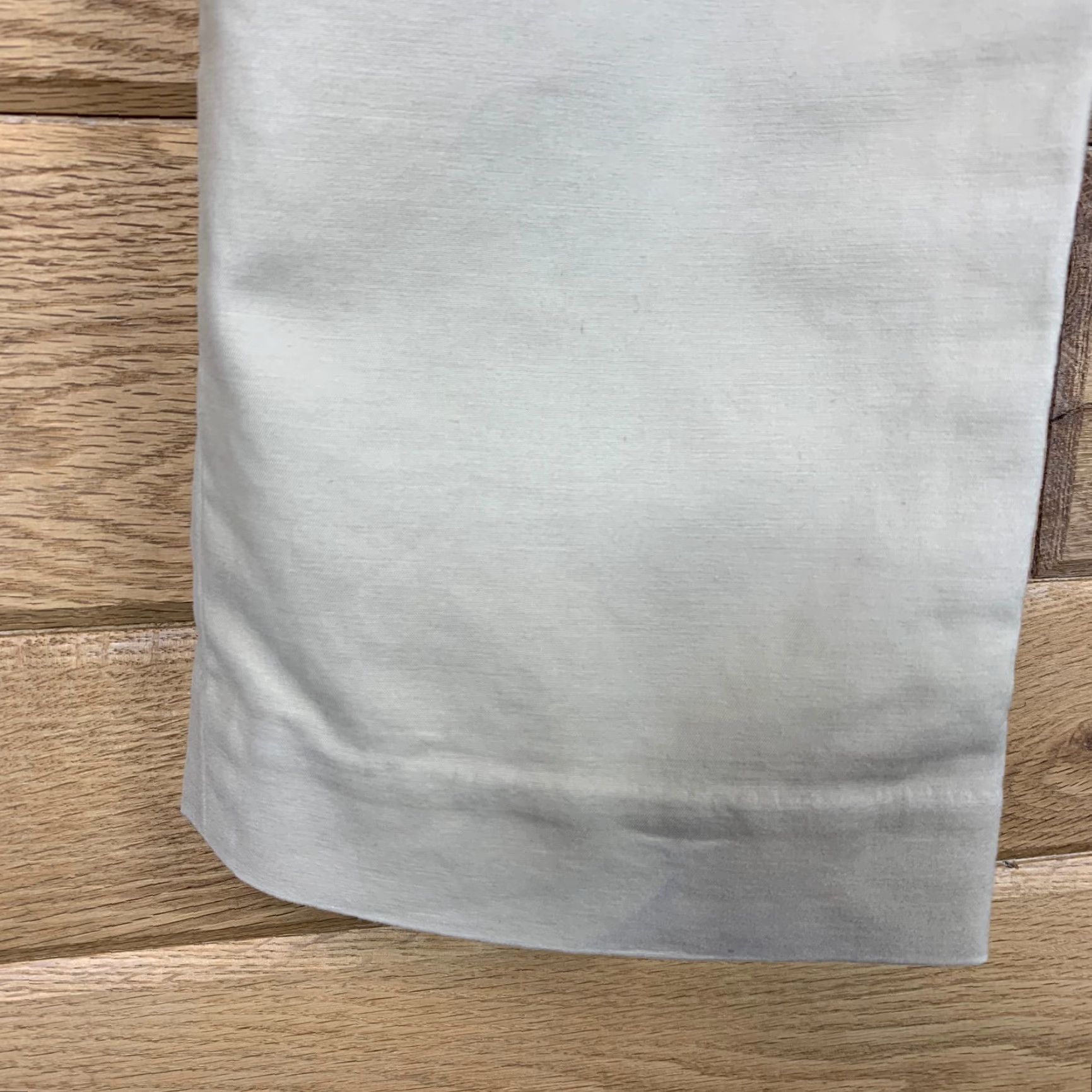 Vintage American Living Womens Pants Khakis Size 8 Beige Back Pockets Flat Front Straight Leg Casual Machine Washable Petite Size 30" / US 8 / IT 44 - 4 Thumbnail