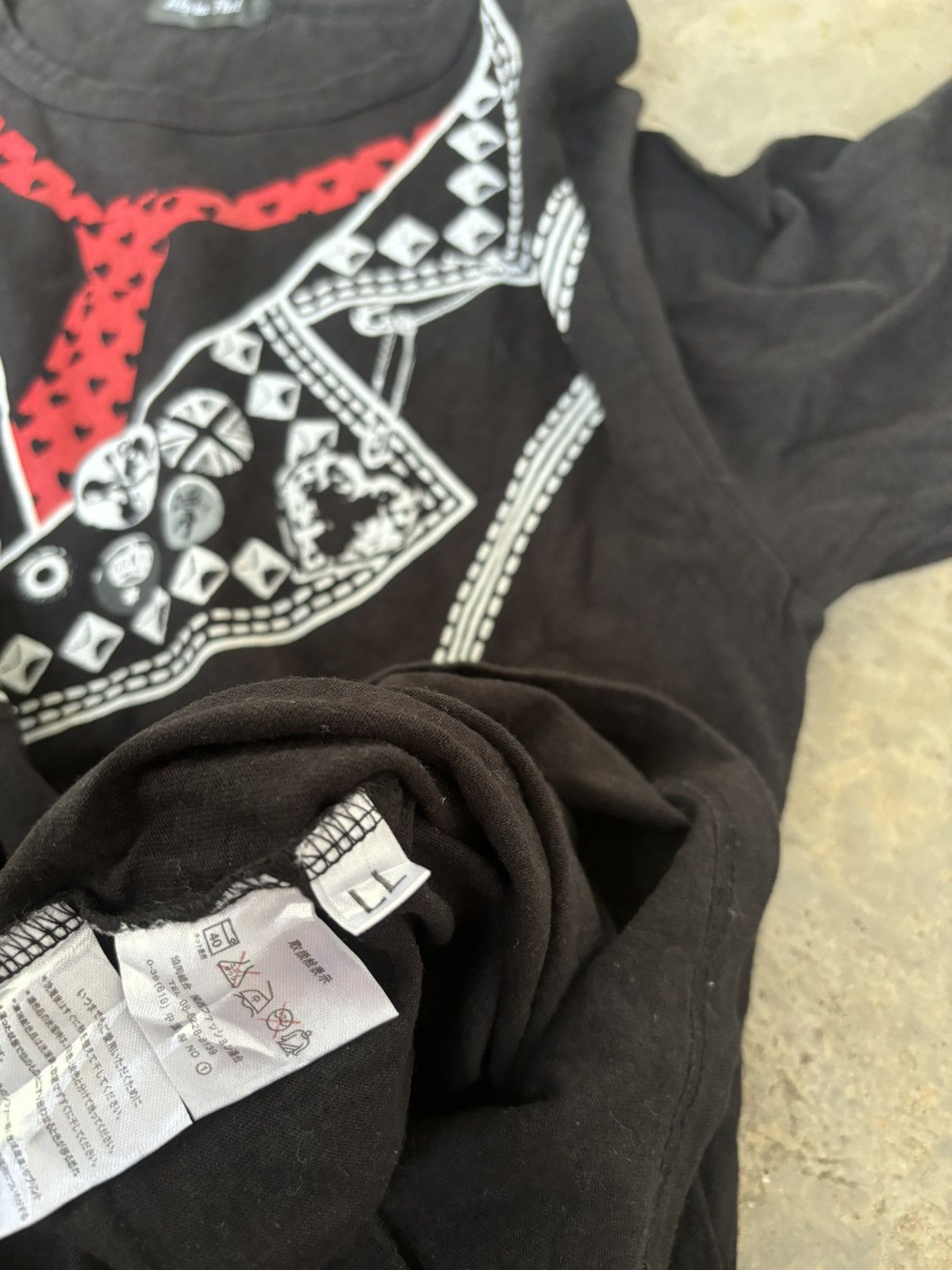 Hysteric Glamour × If Six Was Nine × Japanese Brand Y2k Alpha flat Ifsixwasnine Punk style Longsleeve Size US XL / EU 56 / 4 - 7 Thumbnail