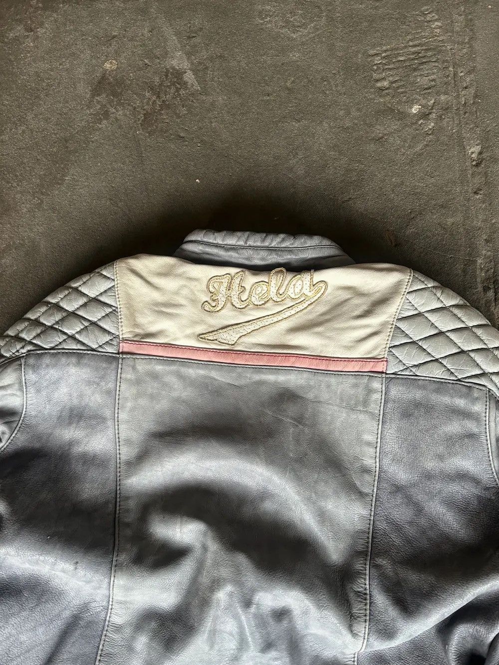 Hysteric Glamour VINTAGE MARLBORO FERRARI STYLE WASHED RACING LEATHER JACKET Size US M / EU 48-50 / 2 - 6 Thumbnail