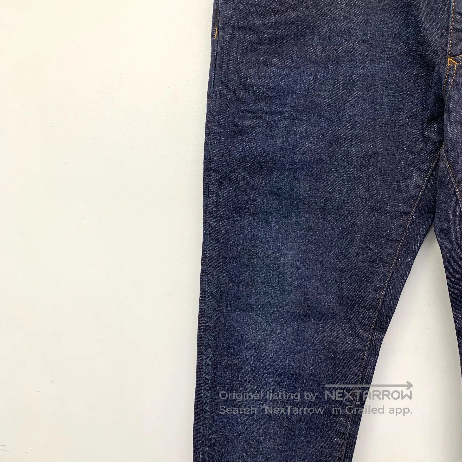 Dolce & Gabbana Dolce Gabbana Dark blue cotton casual denim long pants| Size US 32 / EU 48 - 4 Thumbnail