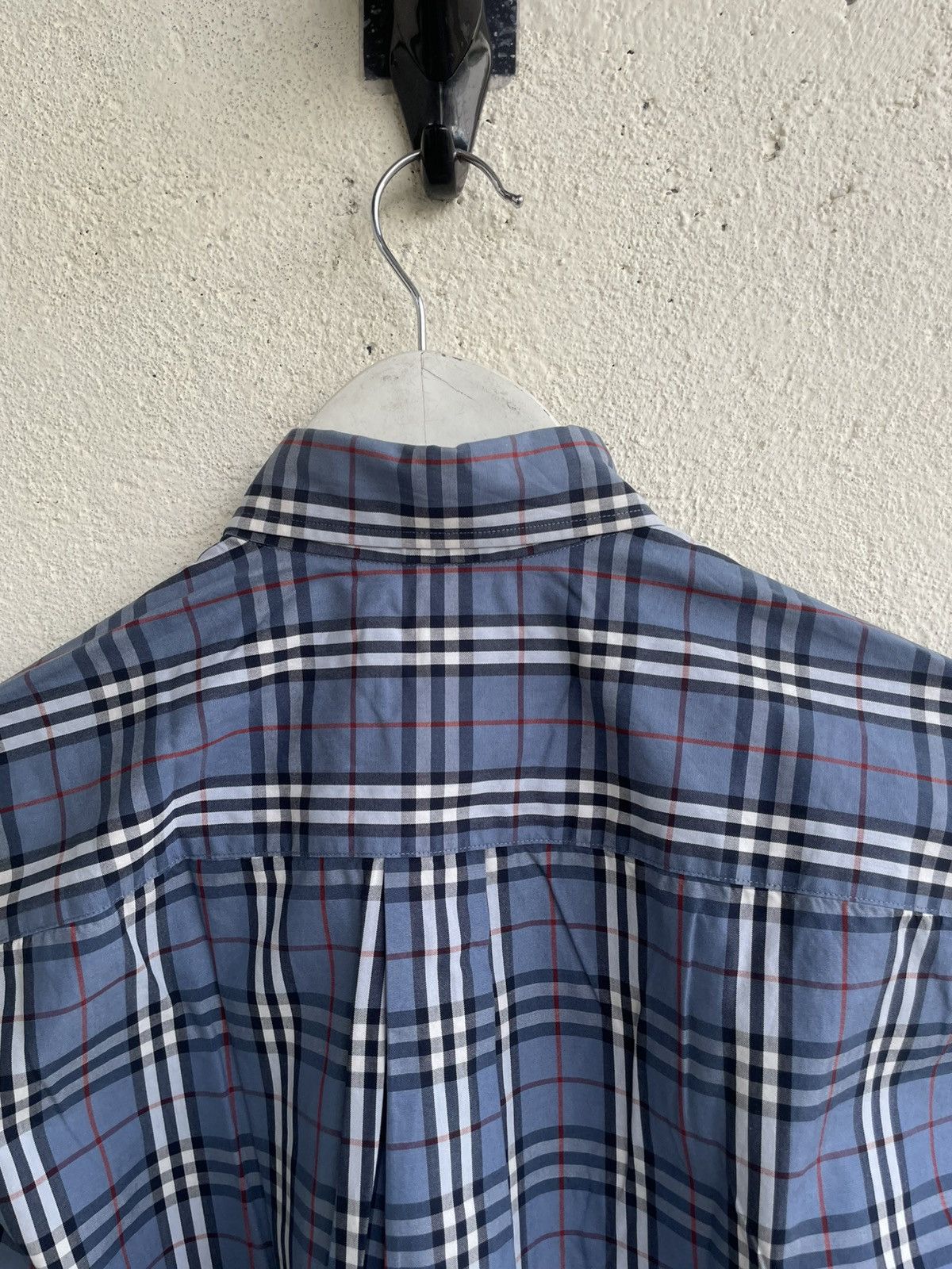 Burberry 2000s Burberry Plaid Shirt Novacheck Hysteric Japan YSL y’s Size US L / EU 52-54 / 3 - 8 Thumbnail