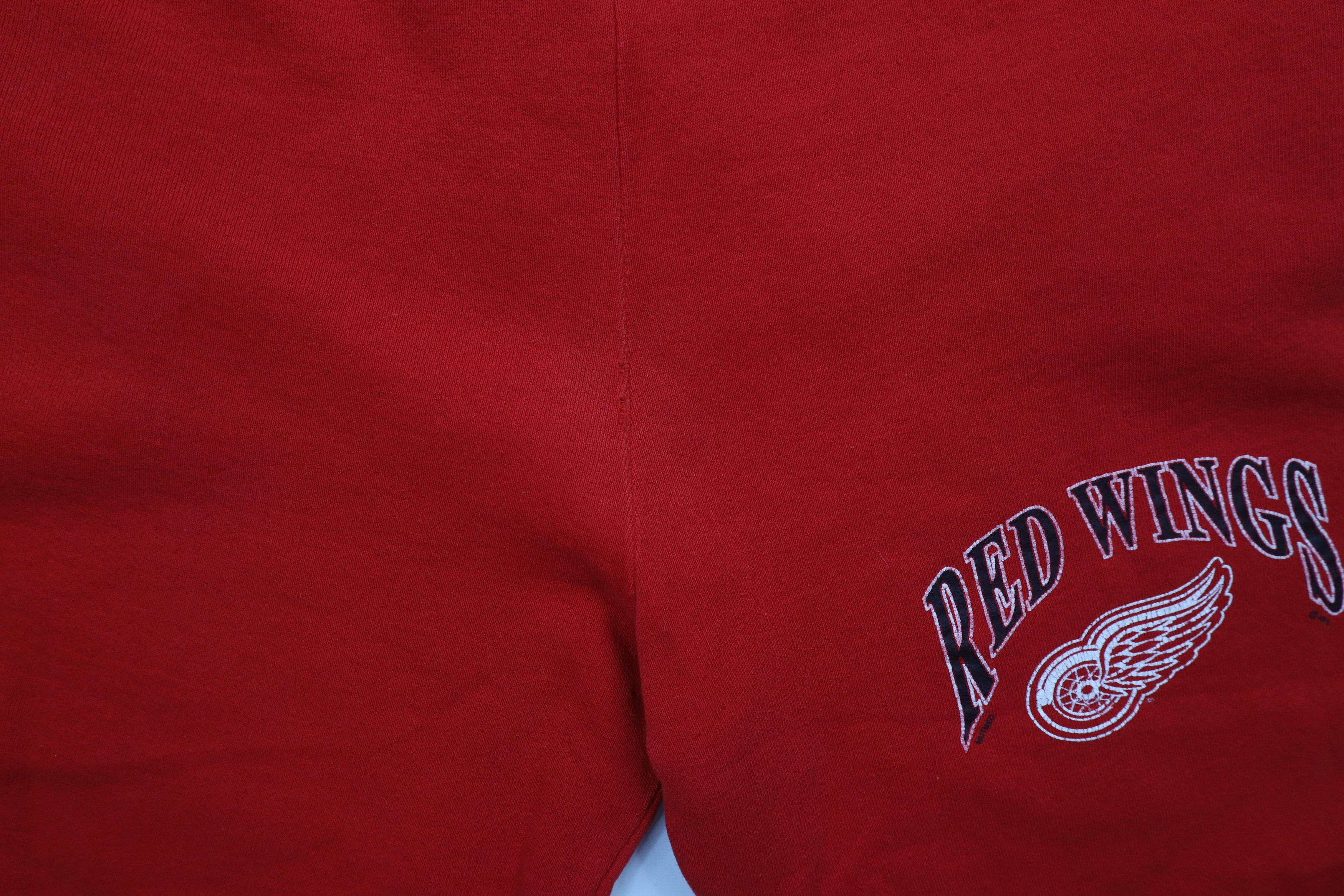 Vintage Vintage 90s Detroit Red Wings Hockey Sweatpants Joggers USA Size US 34 / EU 50 - 6 Thumbnail
