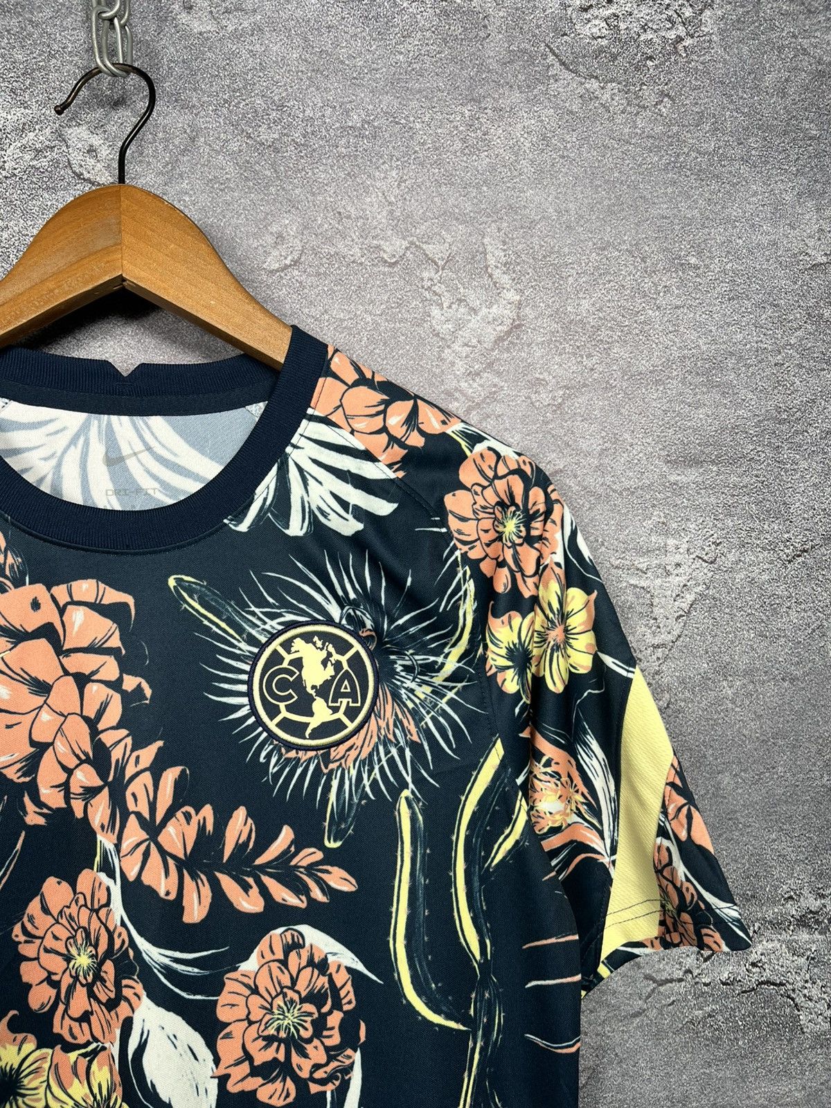 Nike Nike Club America 2021 All Over Floral Print Trainig Jersey Size US S / EU 44-46 / 1 - 3 Thumbnail