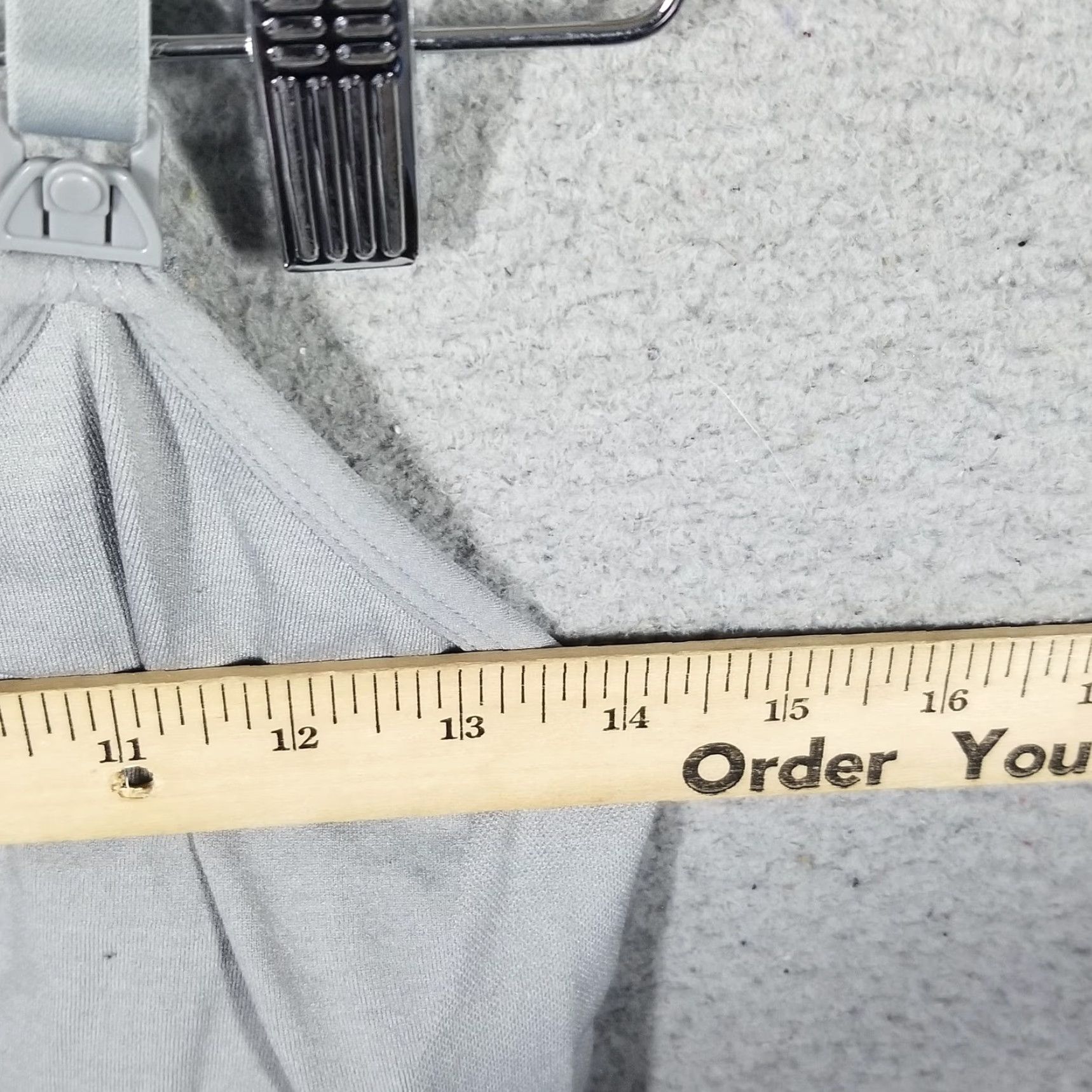 Vintage Workout Women's Tank Top Large Gray Lace Back Athleisure Cami Sleeveless Spandex Nylon Size L / US 10 / IT 46 - 6 Thumbnail
