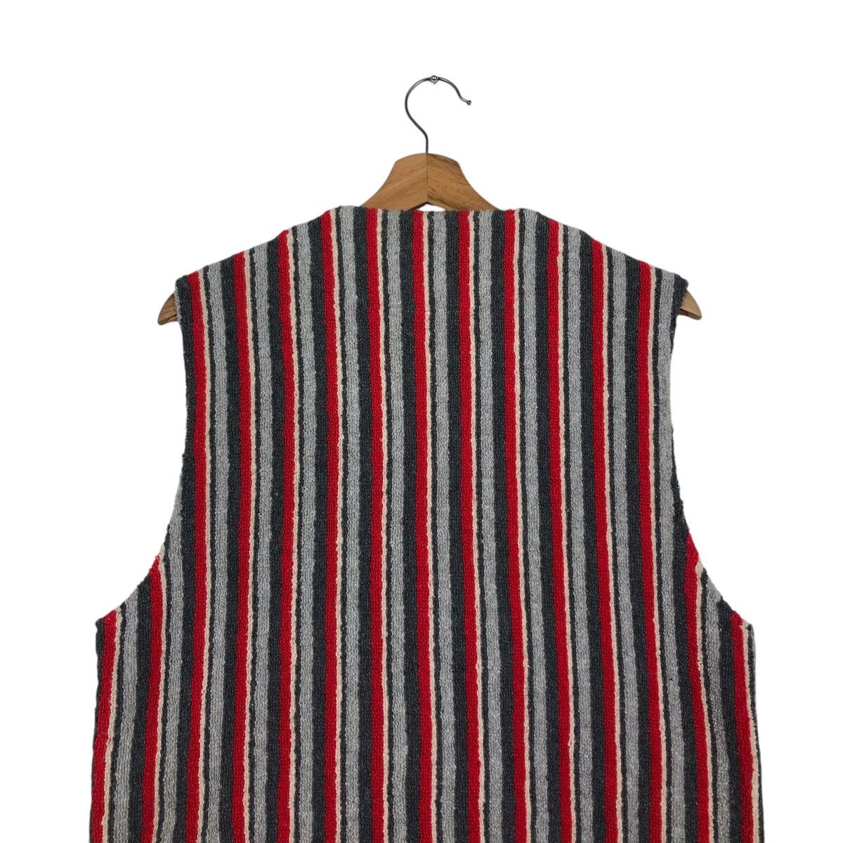 Japanese Brand 📌Vintage Vest Jacket Hickory Riding High Issey Miyake Size US M / EU 48-50 / 2 - 10 Thumbnail