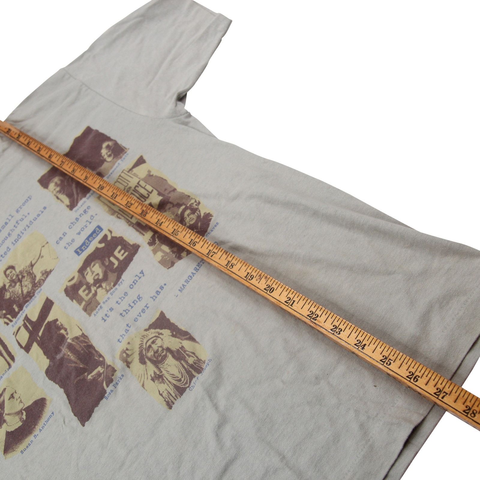 Vintage Vintage Figures Who Changed The World Graphic T Shirt Size US M / EU 48-50 / 2 - 5 Thumbnail