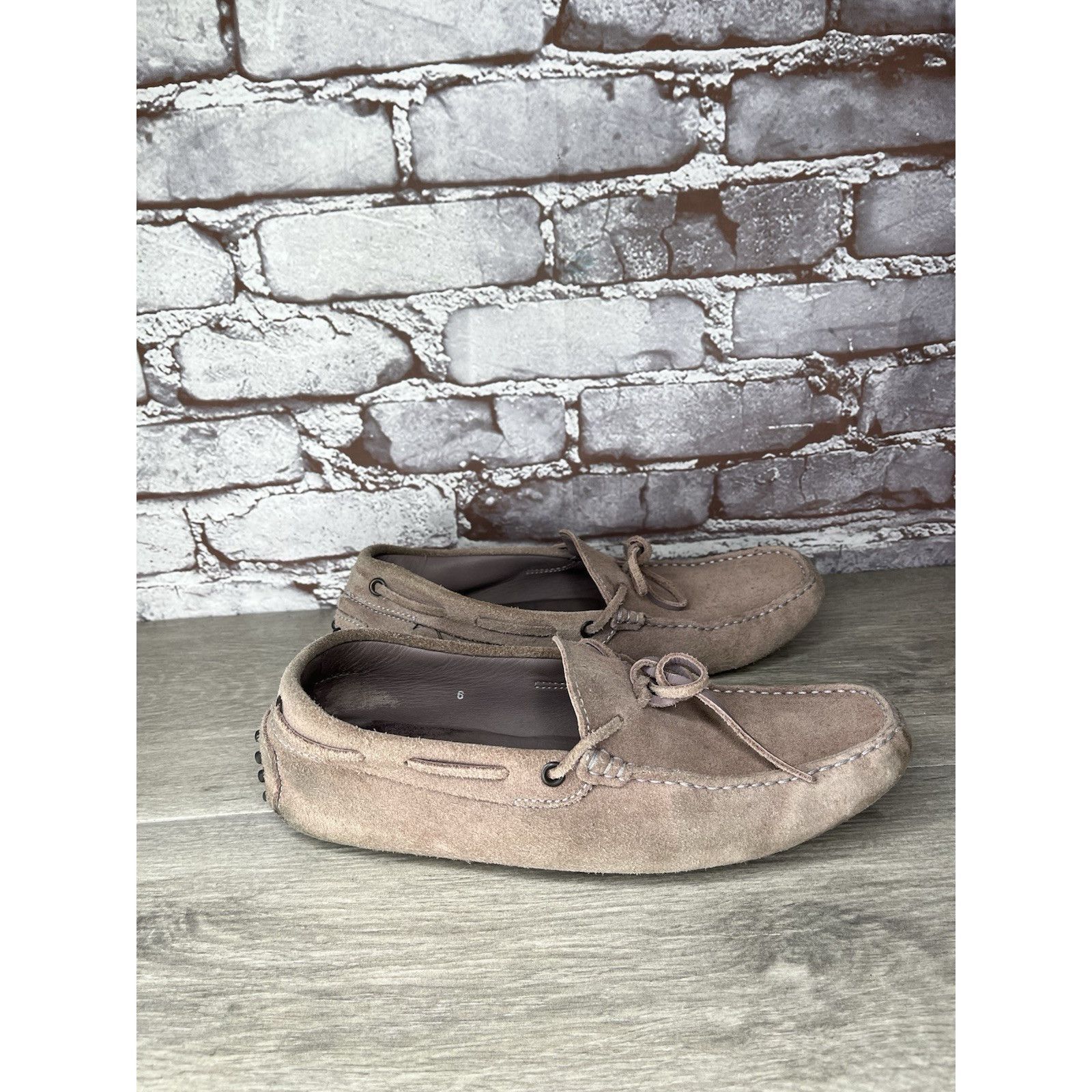 Tod's Tod's Gommino Fuchsia Pink Suede Leather Moccasin Shoes Men Size US 6 / EU 39 - 3 Thumbnail