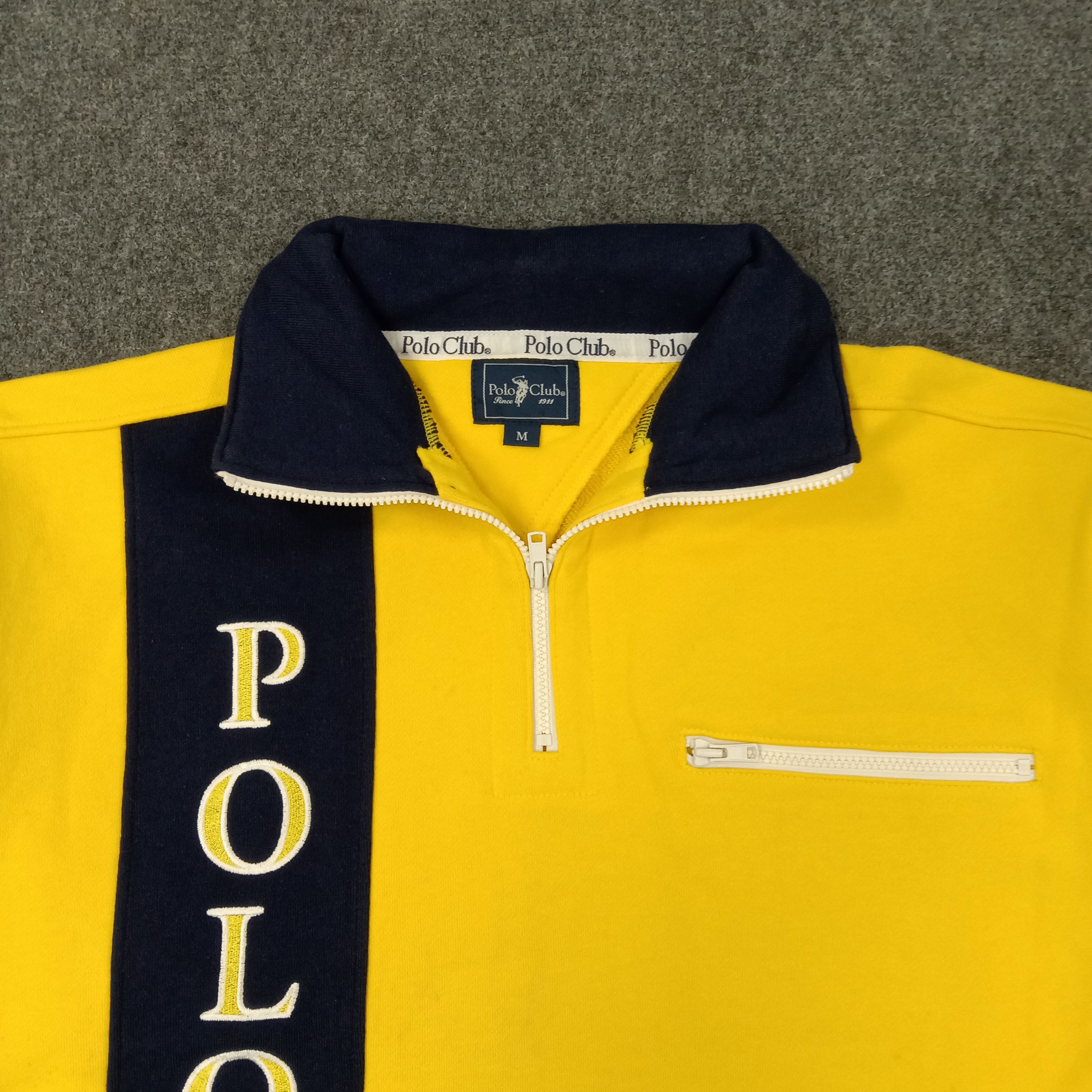 Polo Ralph Lauren Polo Club American Half Zipper Sweatshirt C241N8 Size US M / EU 48-50 / 2 - 3 Thumbnail
