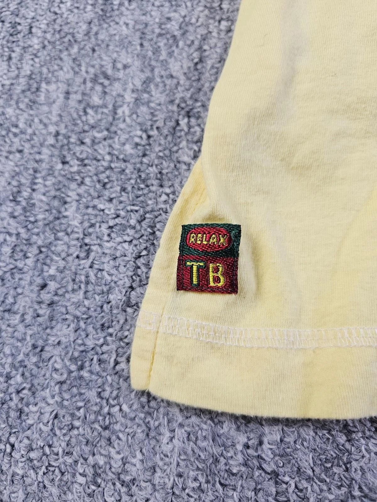 Tommy Bahama Tommy Bahama Relax Vintage Pocket Tee Yellow Cotton Macau XL Size US XL / EU 56 / 4 - 7 Thumbnail