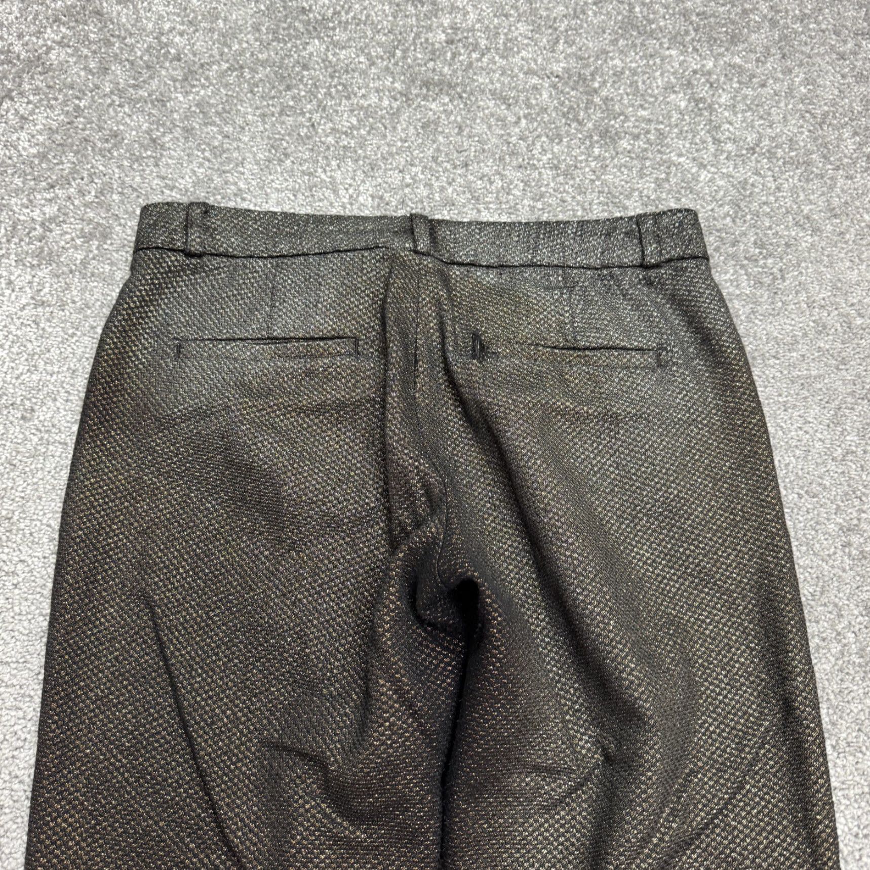 Banana Republic **Sloan Banana Republic Women Gold Metallic Slim Fit Ankle Pants** User: **Women Gold Metallic Sloan Banana Republic Slim Fit Ankle Pants** Size 26" / US 2 / IT 38 - 5 Thumbnail