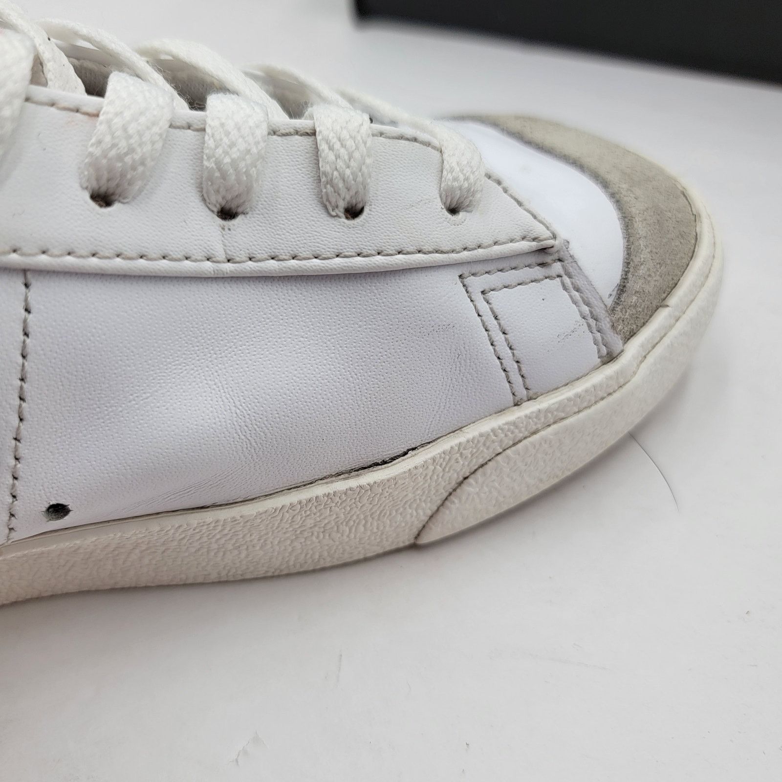 Nike Nike Blazer Mid '77 Vintage White Black Men's Sz 11.5 (278) Size US 11.5 / EU 44-45 - 6 Thumbnail