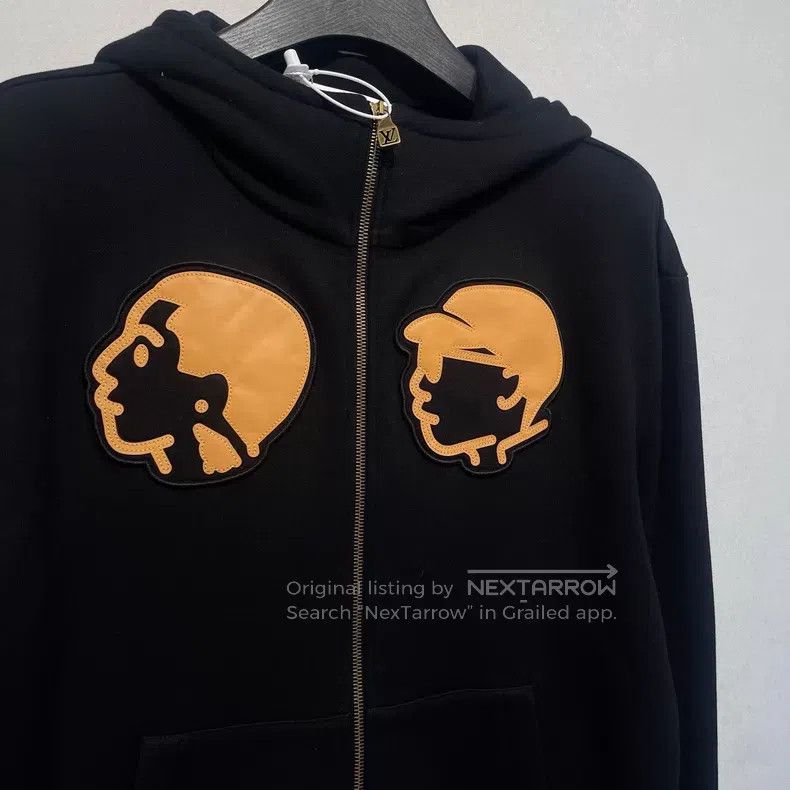 Louis Vuitton Louis Vuitton FW25 Portrait Print Hooded Jacket Size US L / EU 52-54 / 3 - 3 Thumbnail