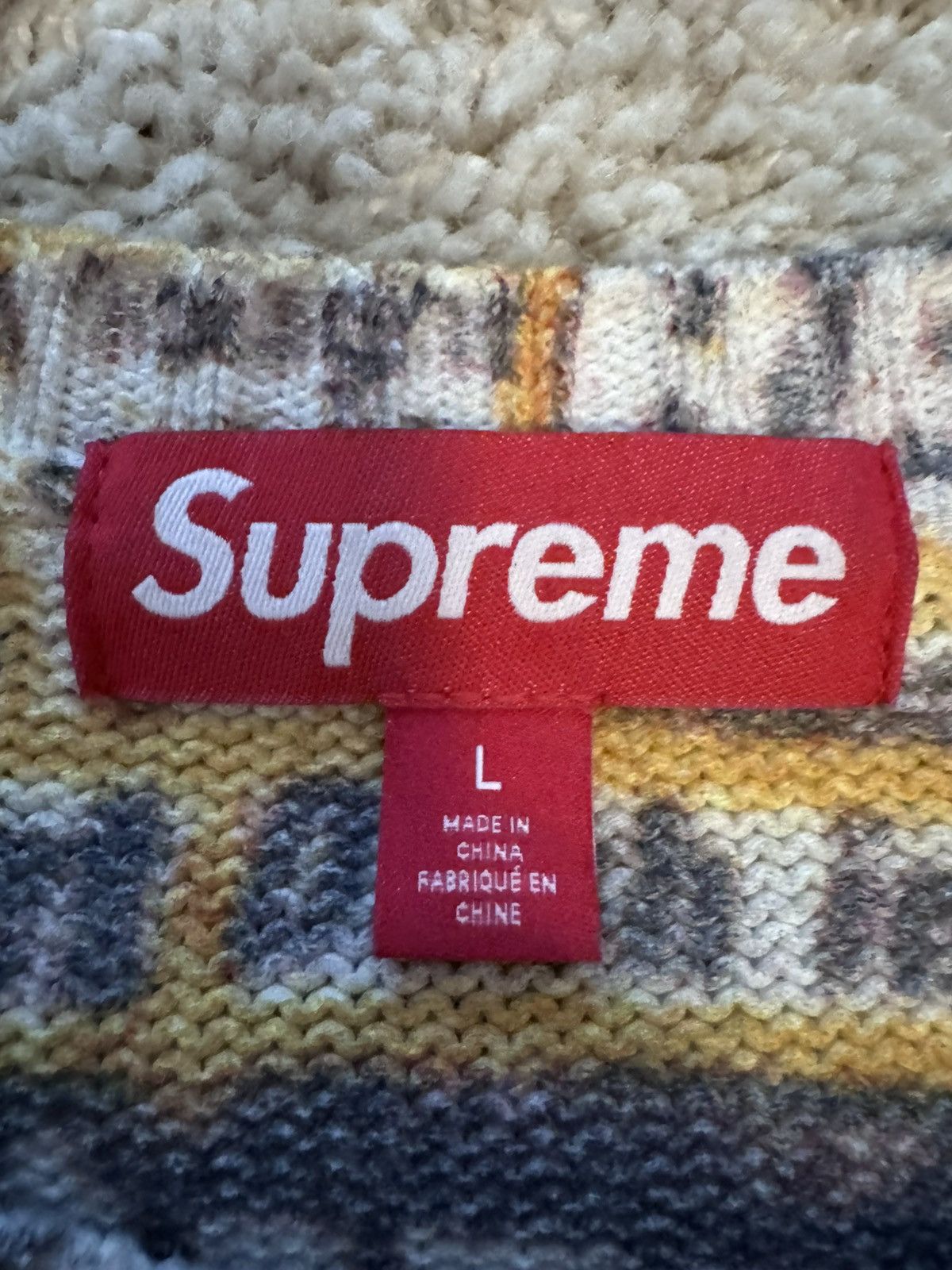 Supreme Dash Snow Supreme Sweater Size US L / EU 52-54 / 3 - 3 Thumbnail