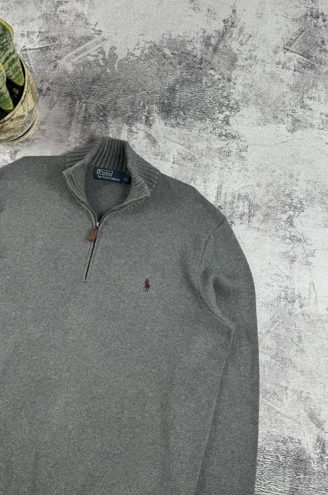 Polo Ralph Lauren Polo Ralph Lauren Knited Old Money 1/3 Zip Sweater Pullover Size US XL / EU 56 / 4 - 5 Thumbnail