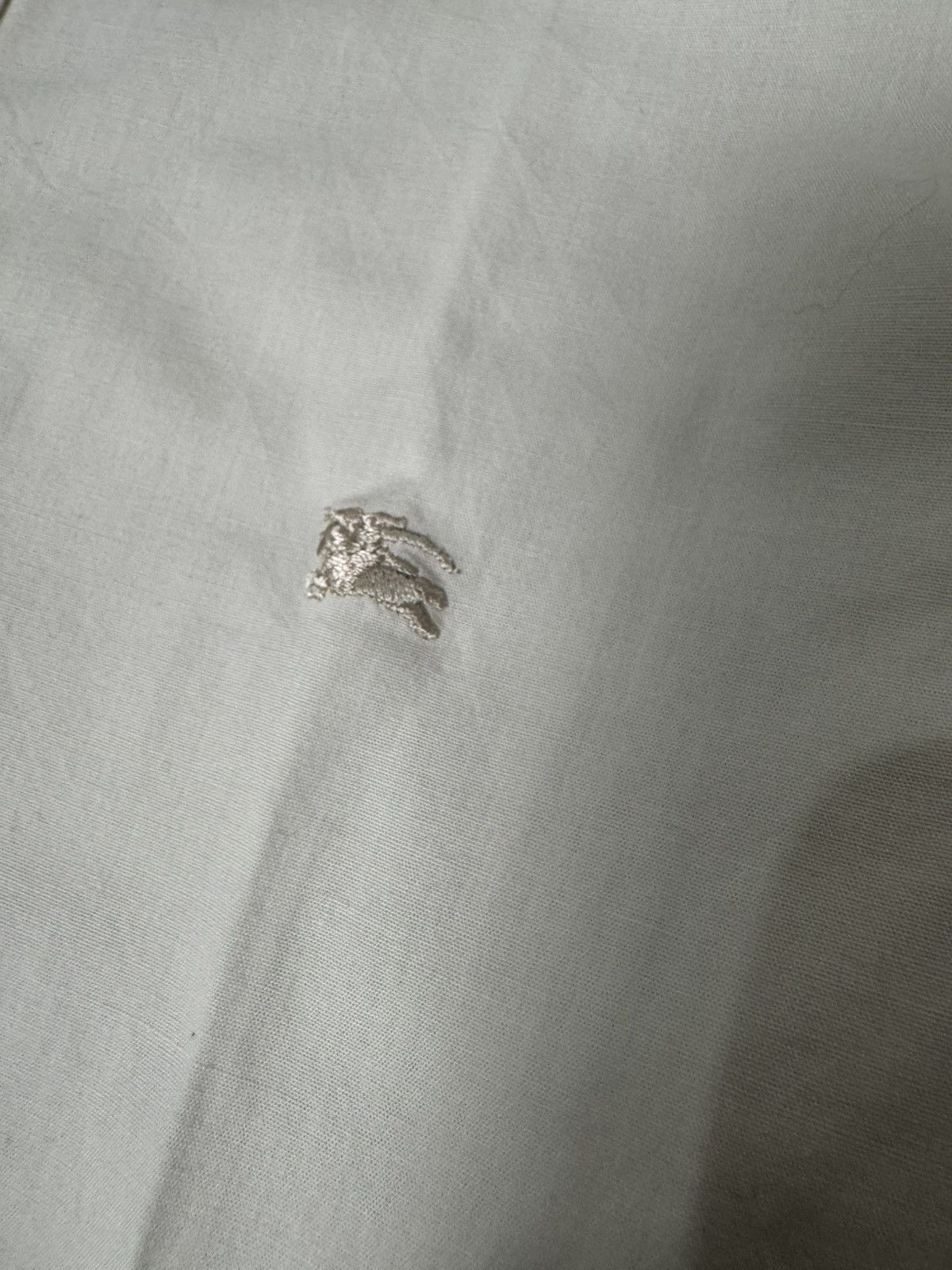 Burberry BURBERRY BRIT SHIRT WHITE LONGSLEEVE BUTTON NOVA CHECK CUFF Size US S / EU 44-46 / 1 - 3 Thumbnail