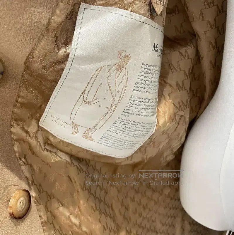 Max Mara MaxMara Camel Cashmere Long Coat for Women . Size S / US 4 / IT 40 - 4 Thumbnail