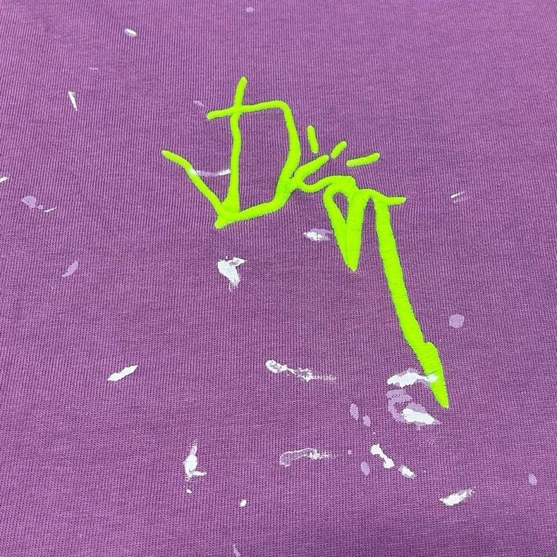 Dior Dior Purple embroidery graffiti short sleeves Size US S / EU 44-46 / 1 - 3 Thumbnail
