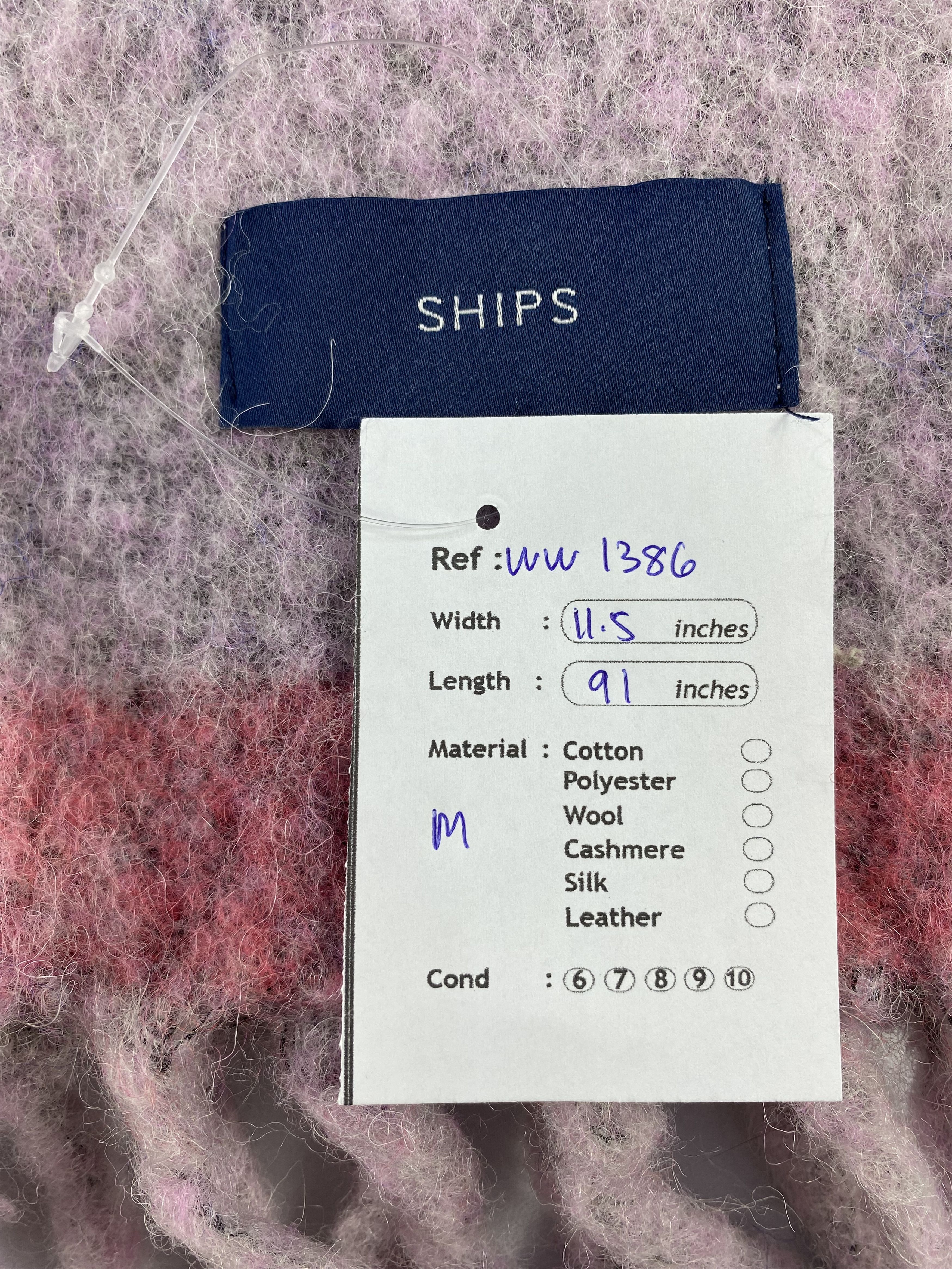 SHIPS × Vintage Ships Scarf / Muffler / Neckwear Size ONE SIZE - 6 Thumbnail