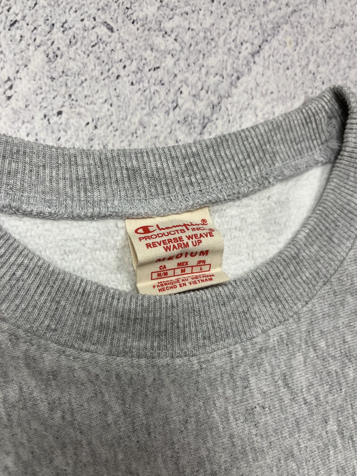 Champion Champion Reverse Weave Gray Sweatshirt Essential Crewneck Size US M / EU 48-50 / 2 - 5 Thumbnail
