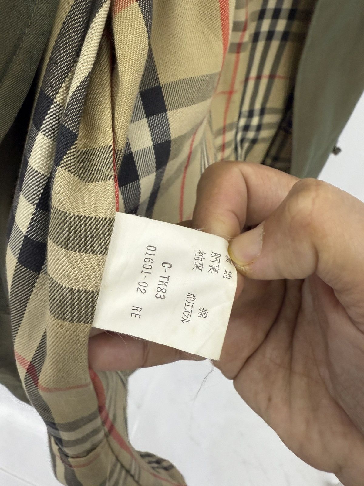 Burberry Prorsum BURBERRYS PRORSUM Trench Coat Nova Checkered Metallic Green Size US M / EU 48-50 / 2 - 8 Thumbnail
