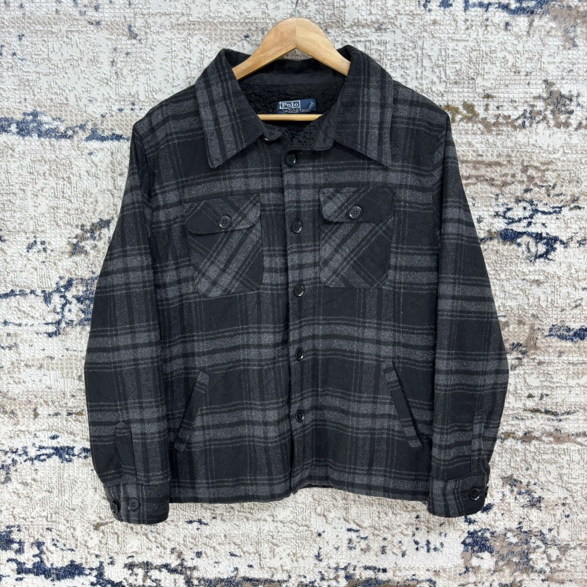 Polo Ralph Lauren Polo by Ralph Lauren Sherpa-lined wool Jacket Size US XL / EU 56 / 4 - 1 Thumbnail