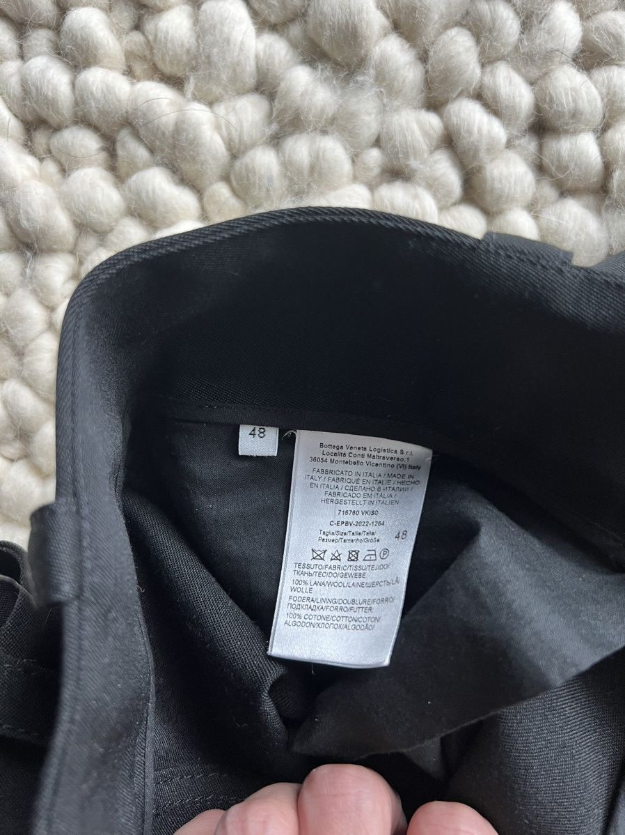 Bottega Veneta 1485USD Compact Wool Cargo Pants Size US 32 / EU 48 - 9 Thumbnail