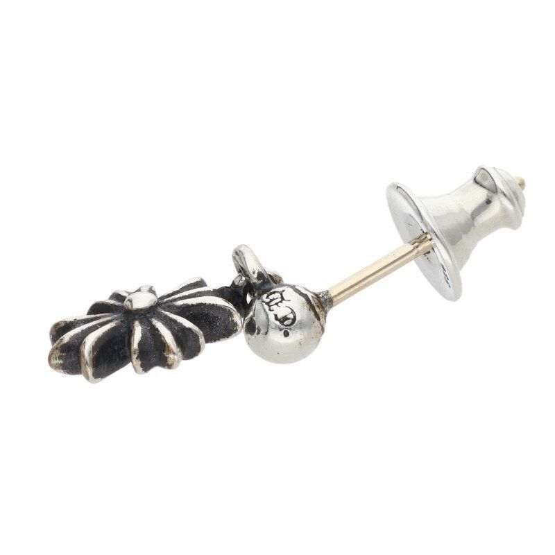 Chrome Hearts Chrome Hearts Tiny ECH Plus Drop Earring Size ONE SIZE - 4 Thumbnail