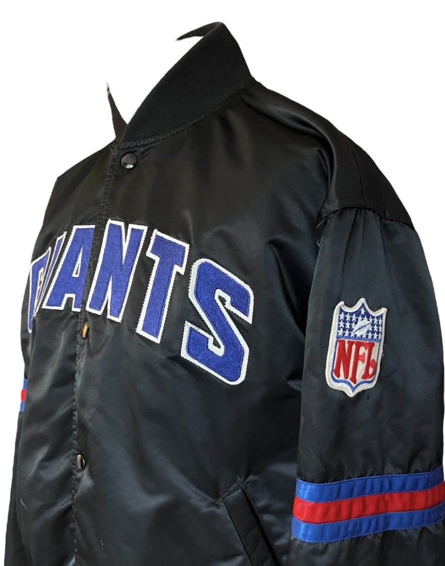 Starter Vintage 80/90s NFL New York Giants Satin Starter Bomber XL Size US XL / EU 56 / 4 - 6 Thumbnail