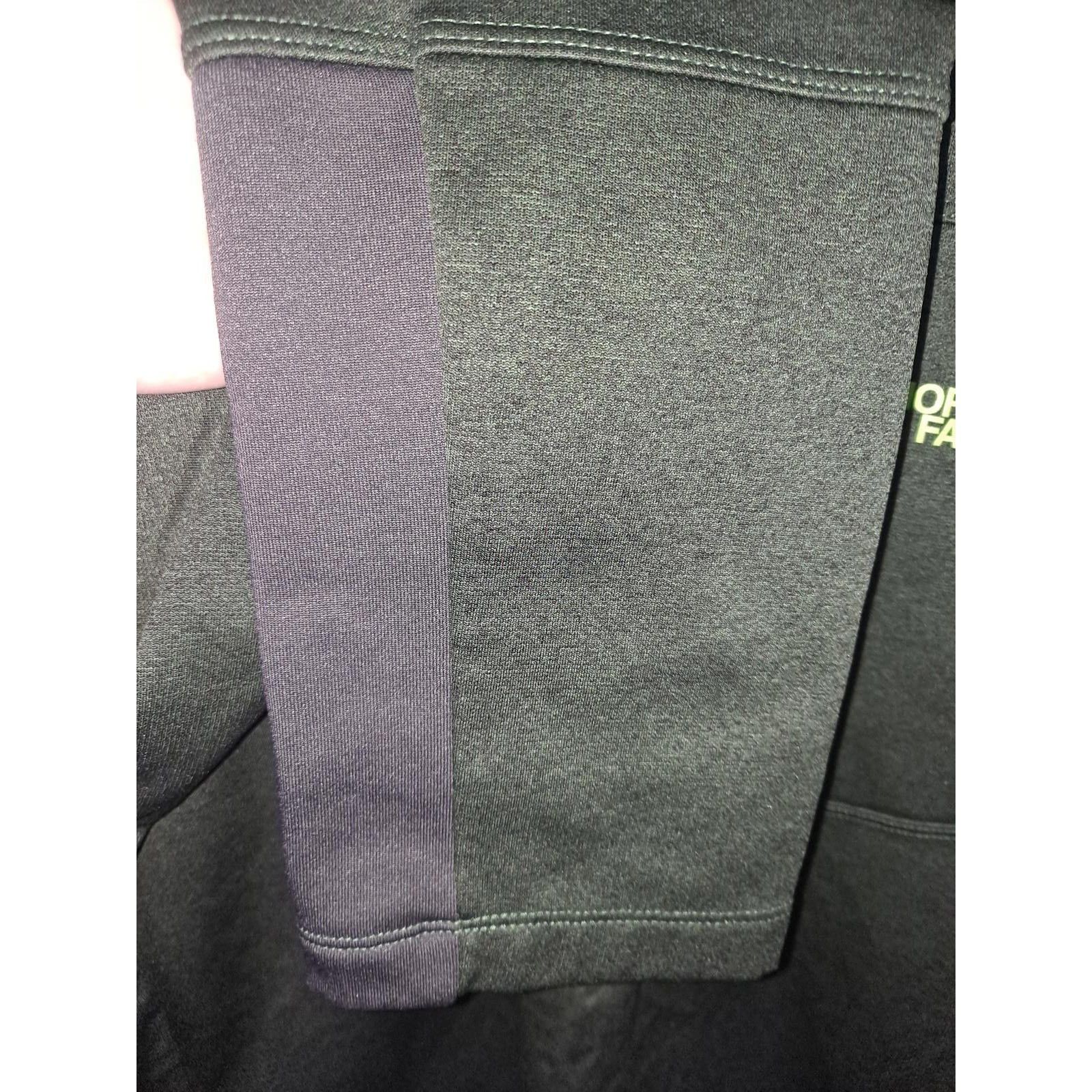 The North Face The North Face 1/2 Zip Dark Green and Gray Sweatshirt Size X Size US XL / EU 56 / 4 - 3 Thumbnail
