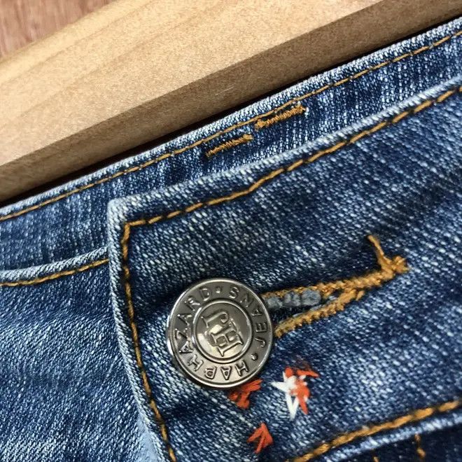 Japanese Brand HapHazard Blue 3D Multipocket Denim Jeans Pants #2043DL Size US 26 / EU 42 - 14 Thumbnail
