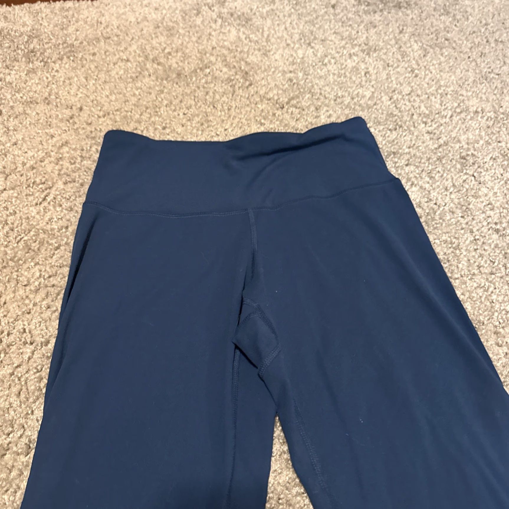 Vintage Yogalicious Leggings Women’s Medium Yoga Compression Workout Pants Blue Women’s Size 32" / US 10 / IT 46 - 2 Thumbnail