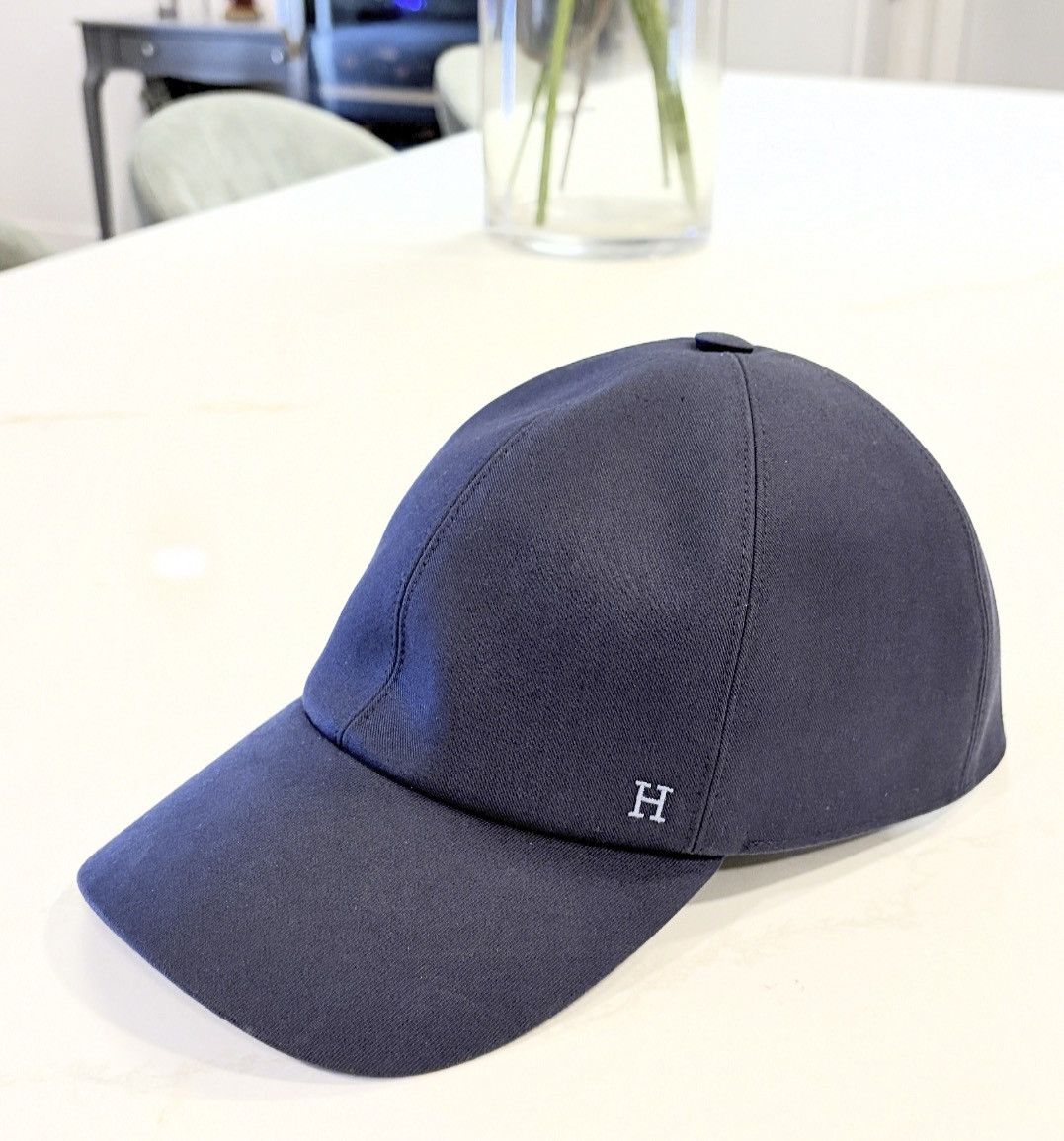 Hermes Riley H droit cap size 61 XXL