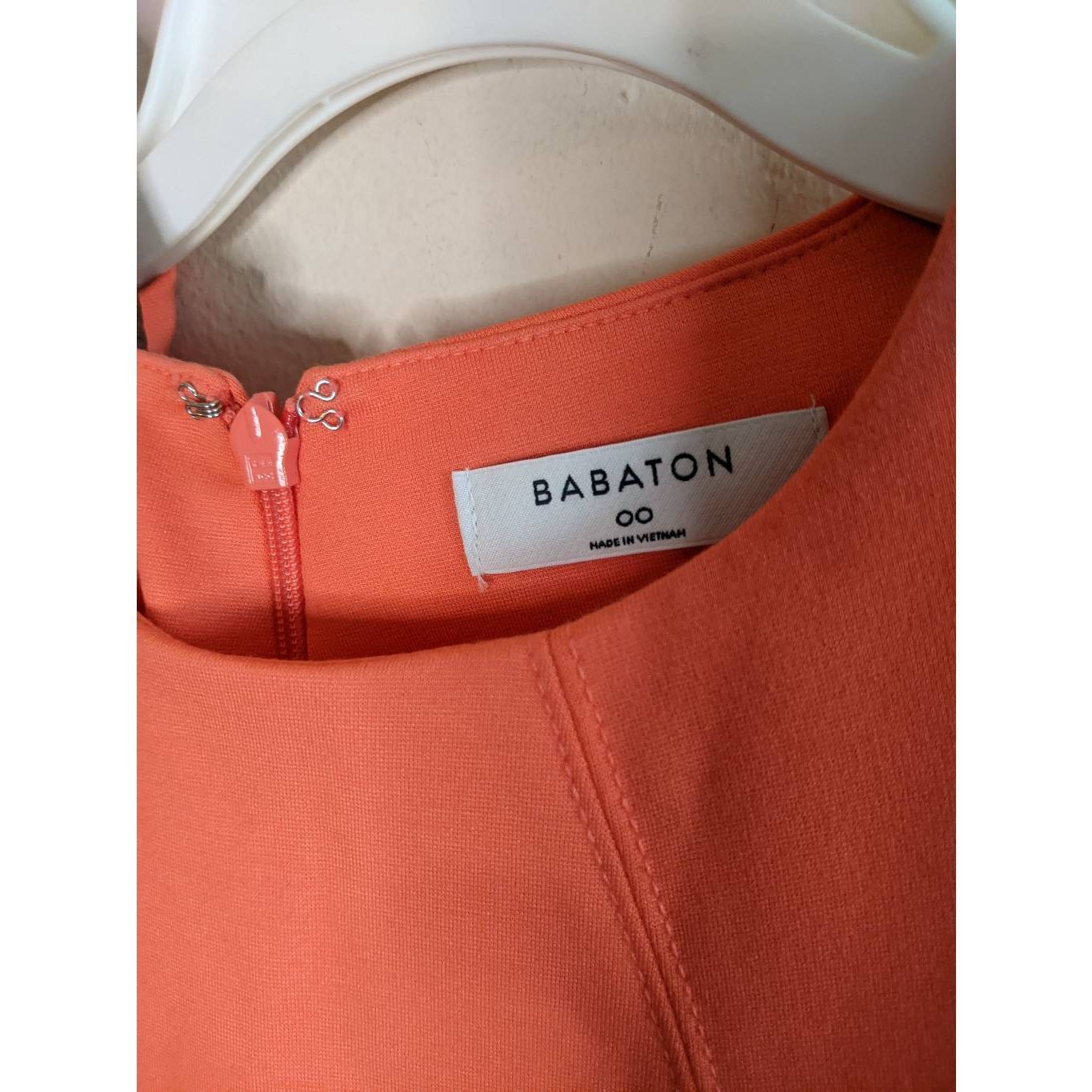 Aritzia Babaton Miguel Sheath Dress Womens Size 00 Coral Beach Pink Size XXS / US 00 / IT 34 - 3 Thumbnail